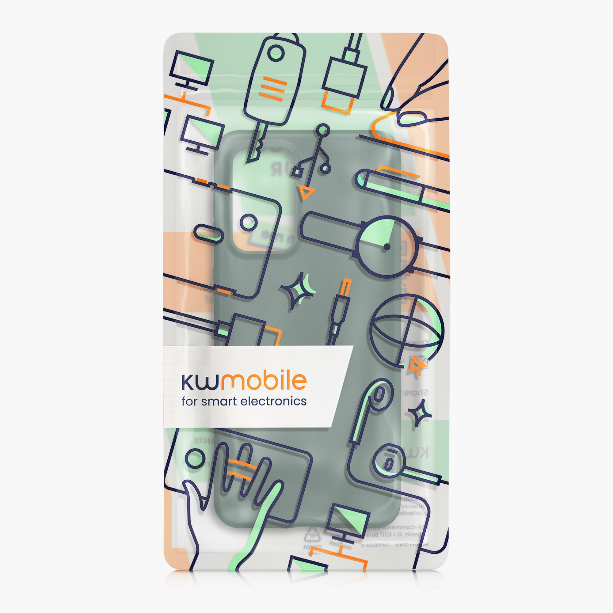 Kryt na mobil Samsung Galaxy A33 5G kwmobile TPU Lesní zelená