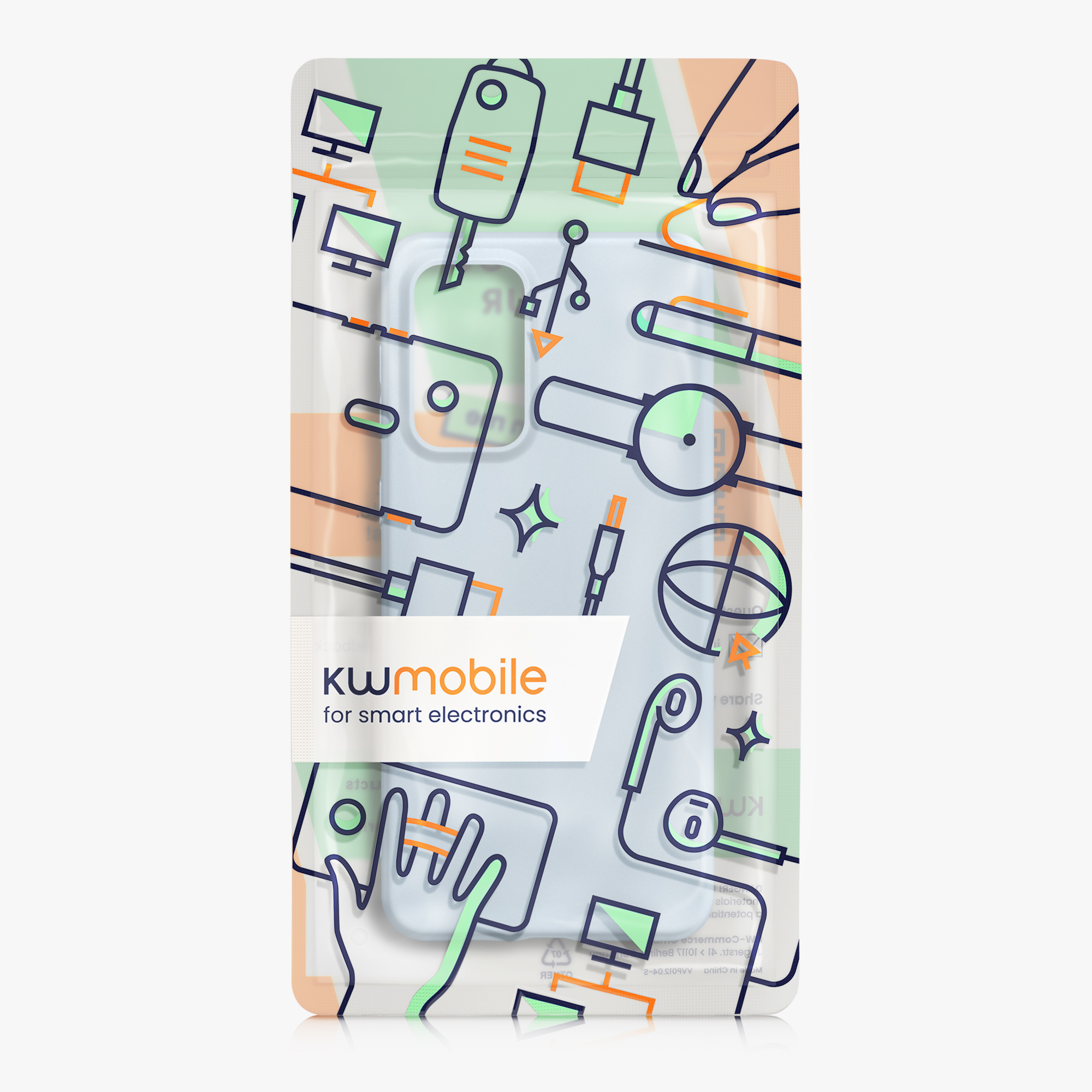 Kryt na mobil Samsung Galaxy A33 5G kwmobile TPU Matná světle modrá