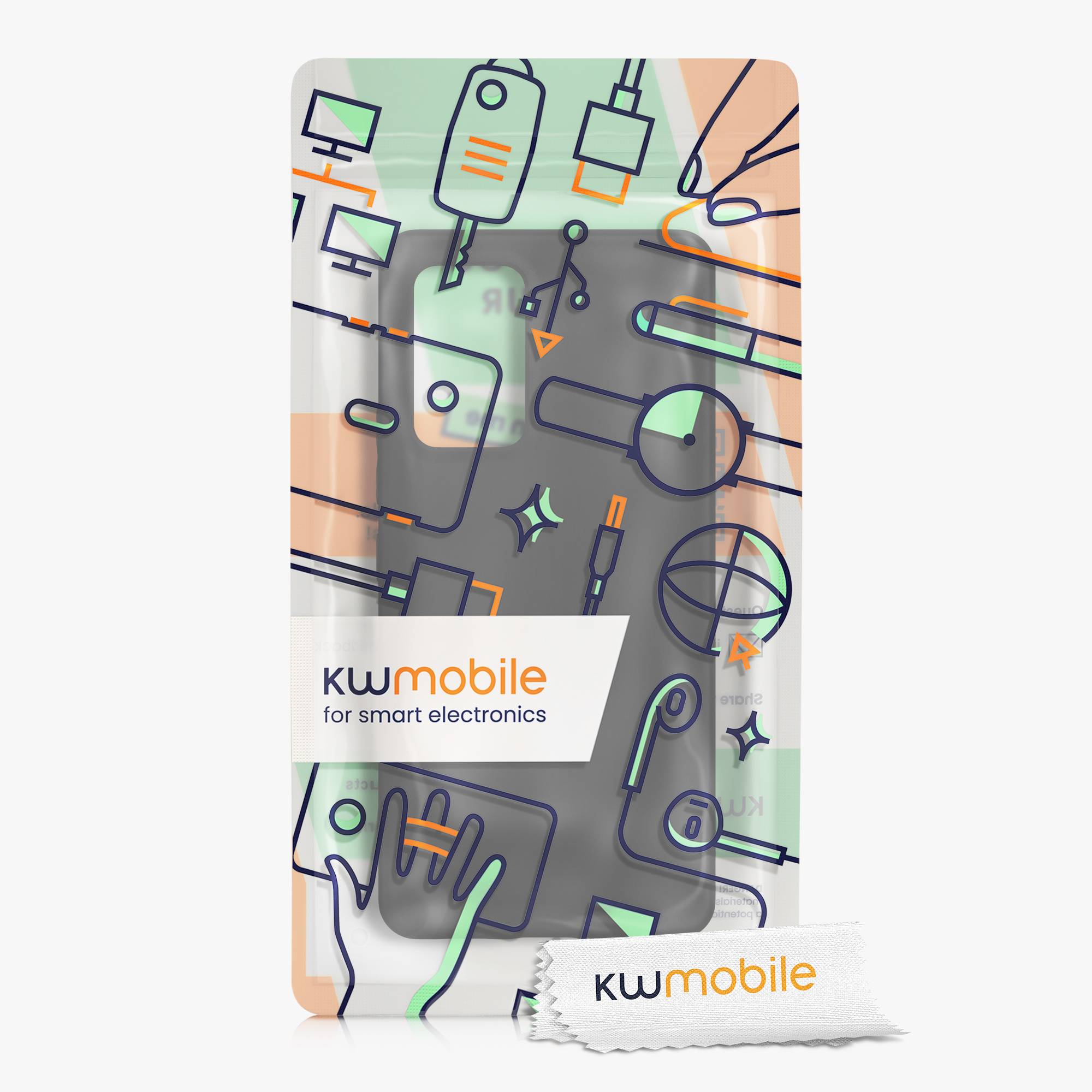 Kryt na mobil Samsung Galaxy A53 5G kwmobile TPU Černá