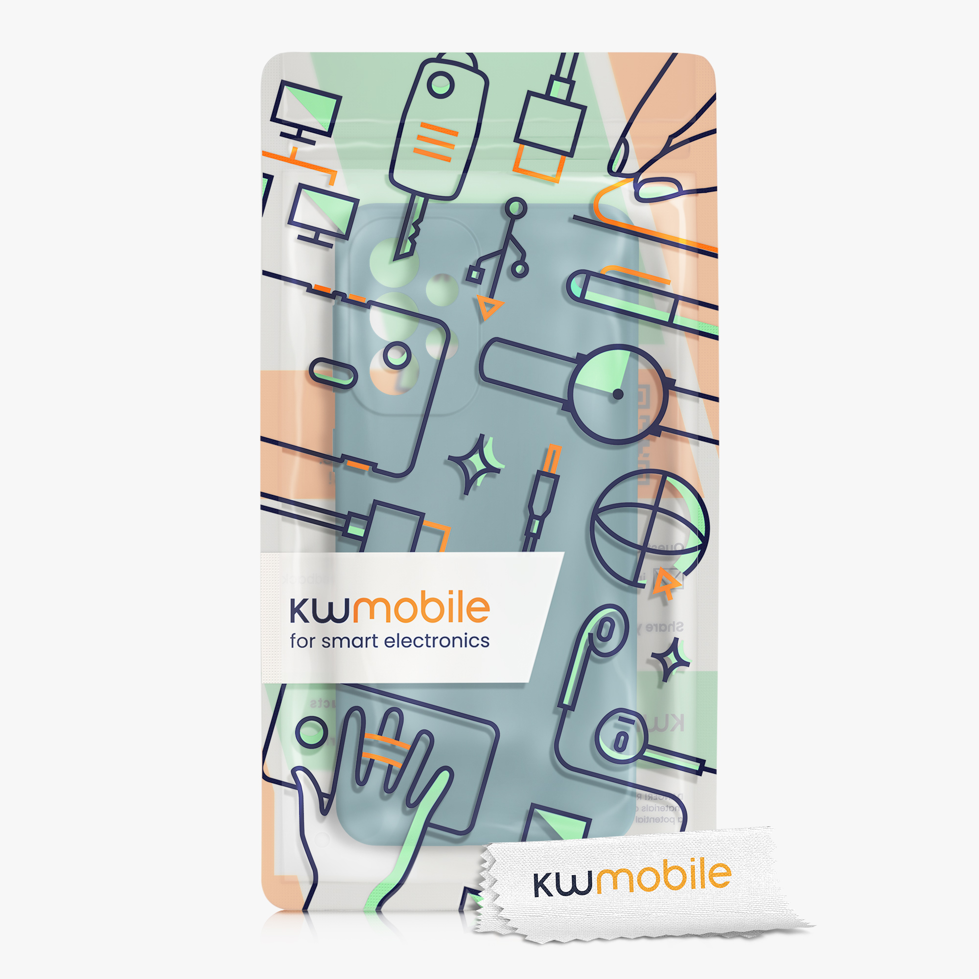 Kryt na mobil Samsung Galaxy A33 5G kwmobile TPU Antický kámen