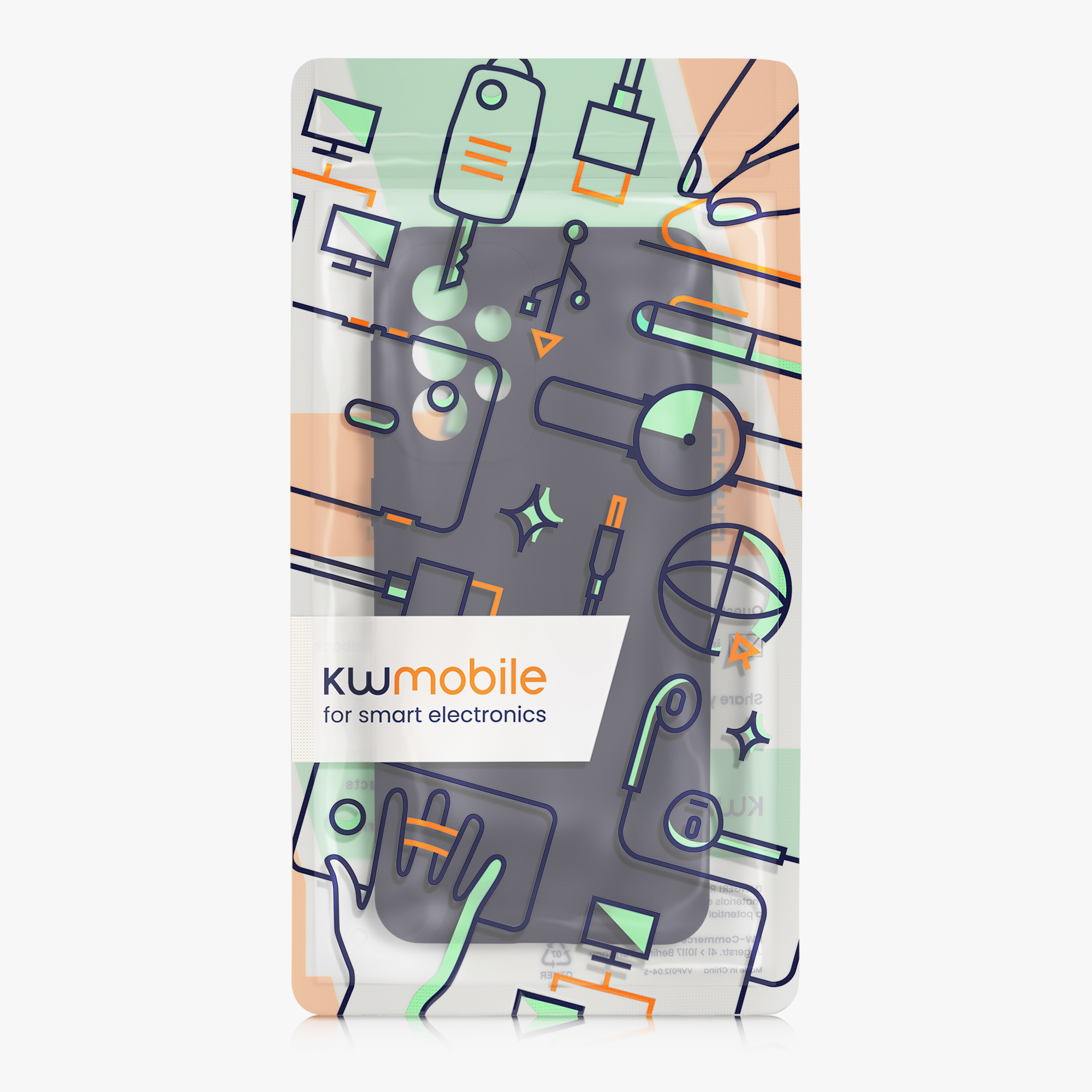 Kryt na mobil Samsung Galaxy A33 5G kwmobile TPU Hluboký oceán