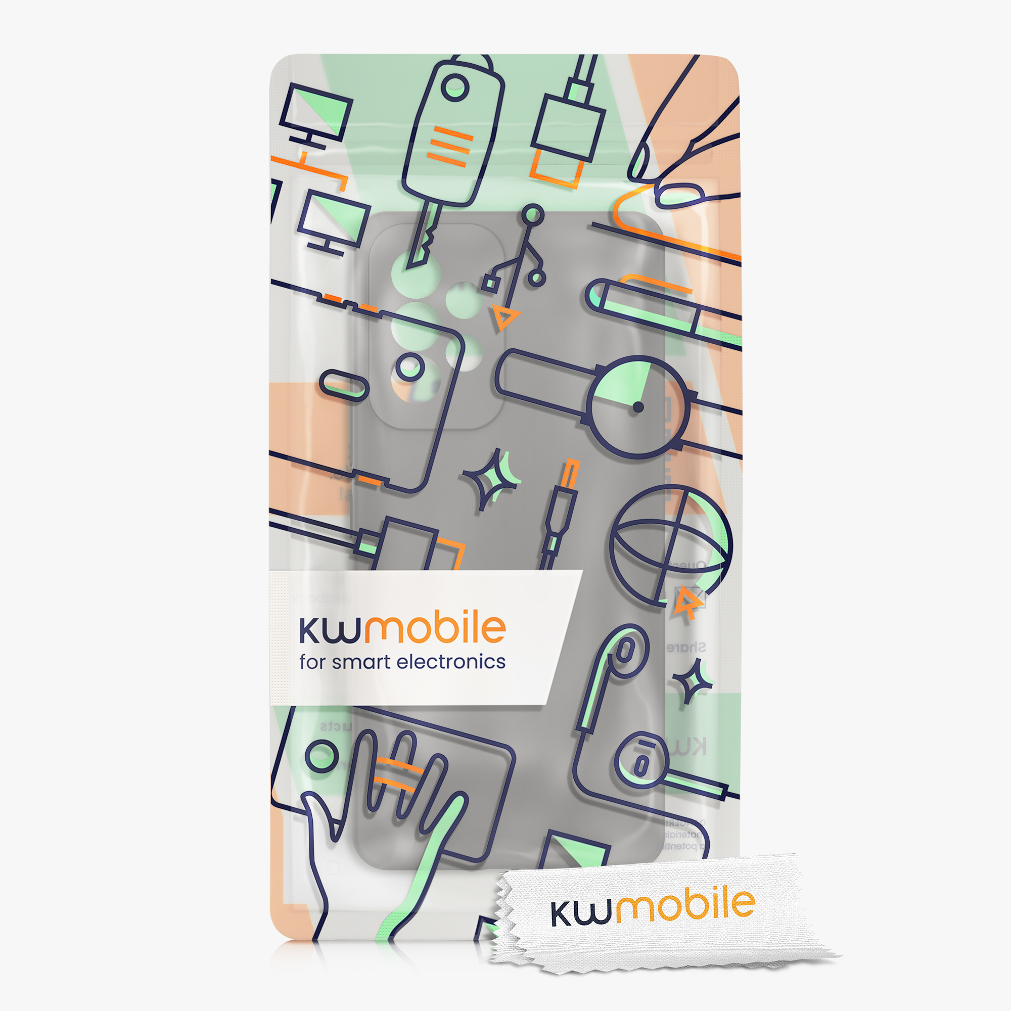 Kryt na mobil Samsung Galaxy A53 5G kwmobile TPU Kamenný prach