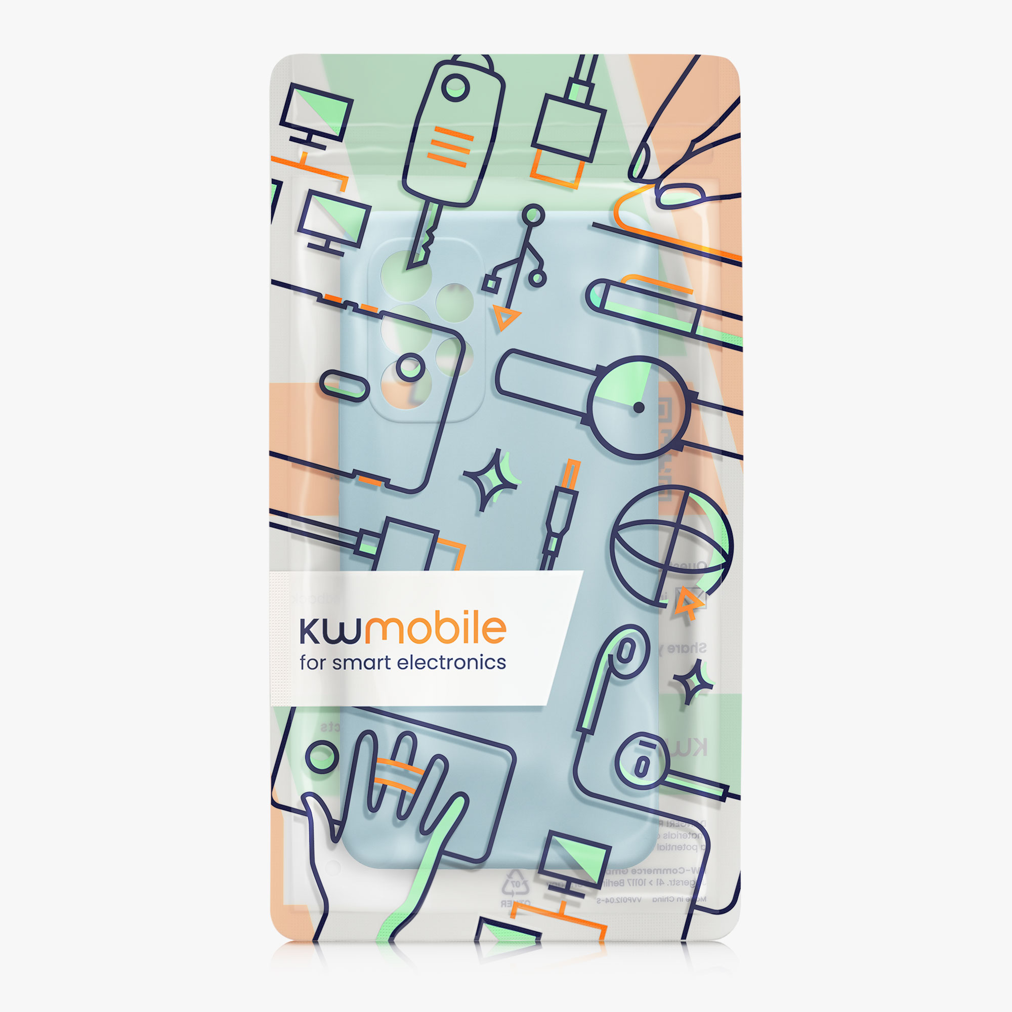 Kryt na mobil Samsung Galaxy A53 5G kwmobile TPU Antický kámen
