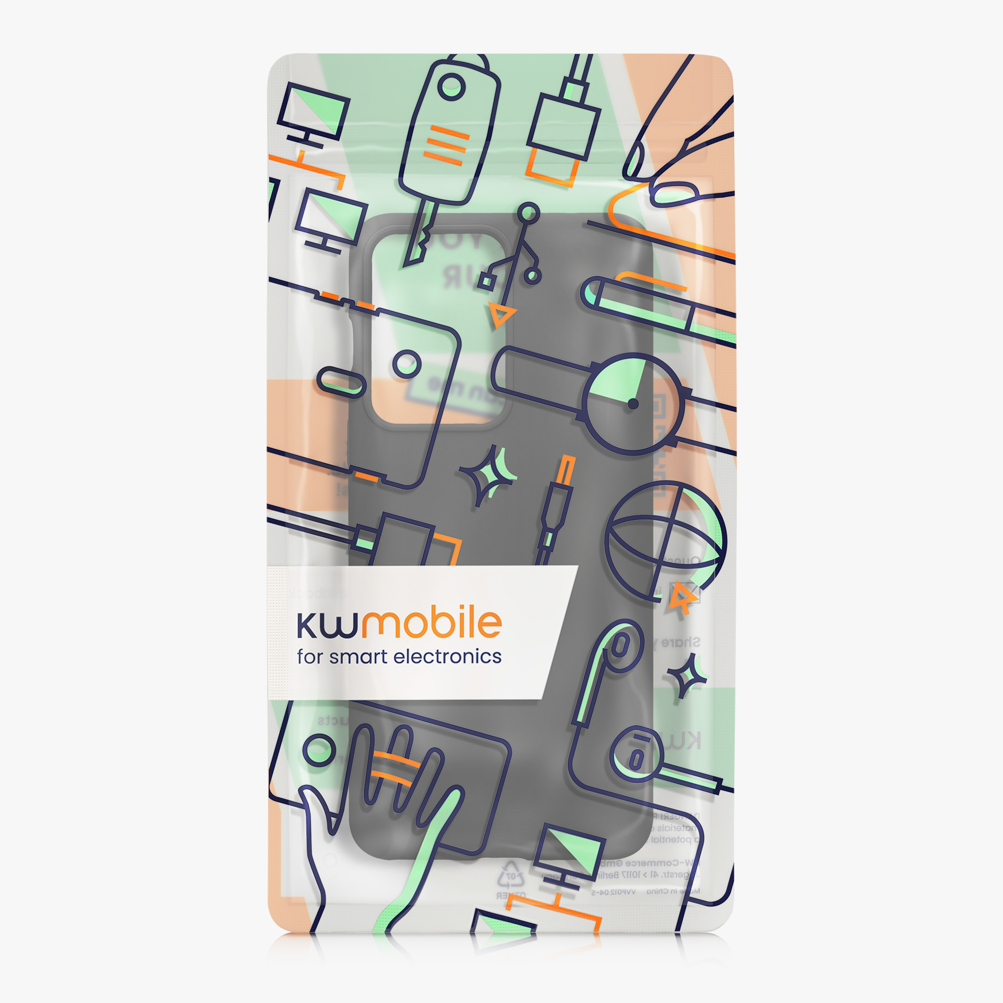 Kwmobile Silikonový kryt OnePlus Nord 2T 5G matná černá