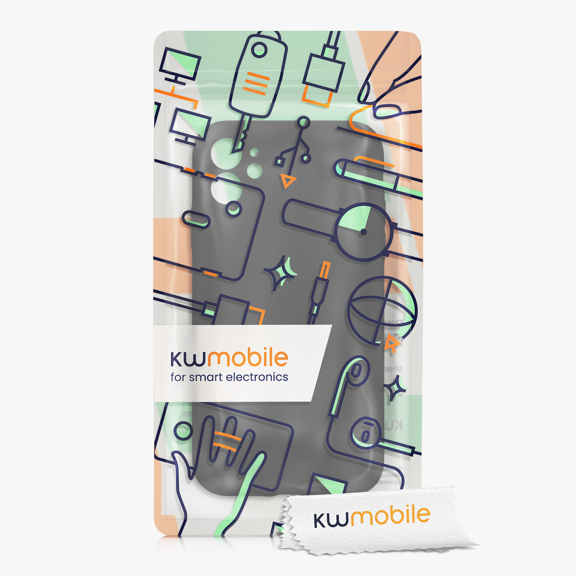 Kryt na mobil kwmobile iPhone 11 Case - černá