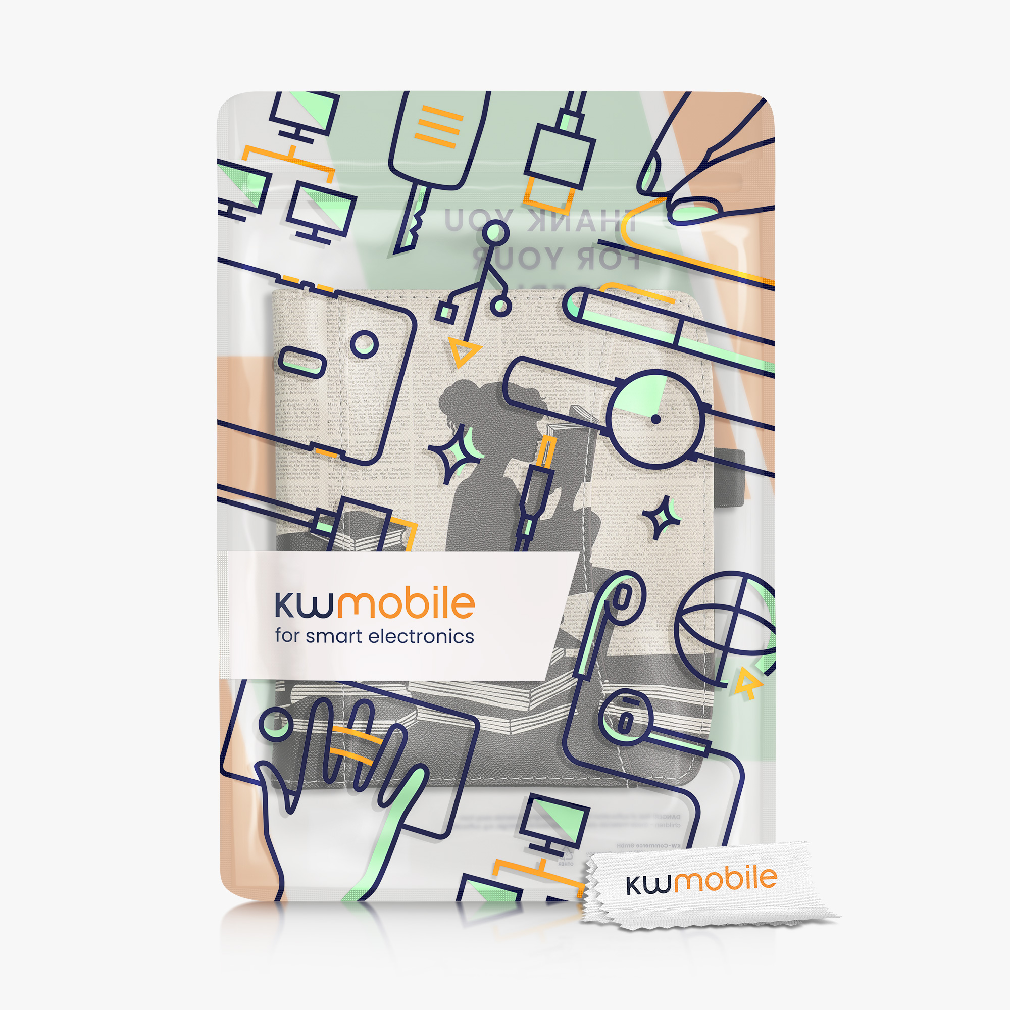 Flip pouzdro na čtečku Pocketbook Era / Era Color černé se stojánkem