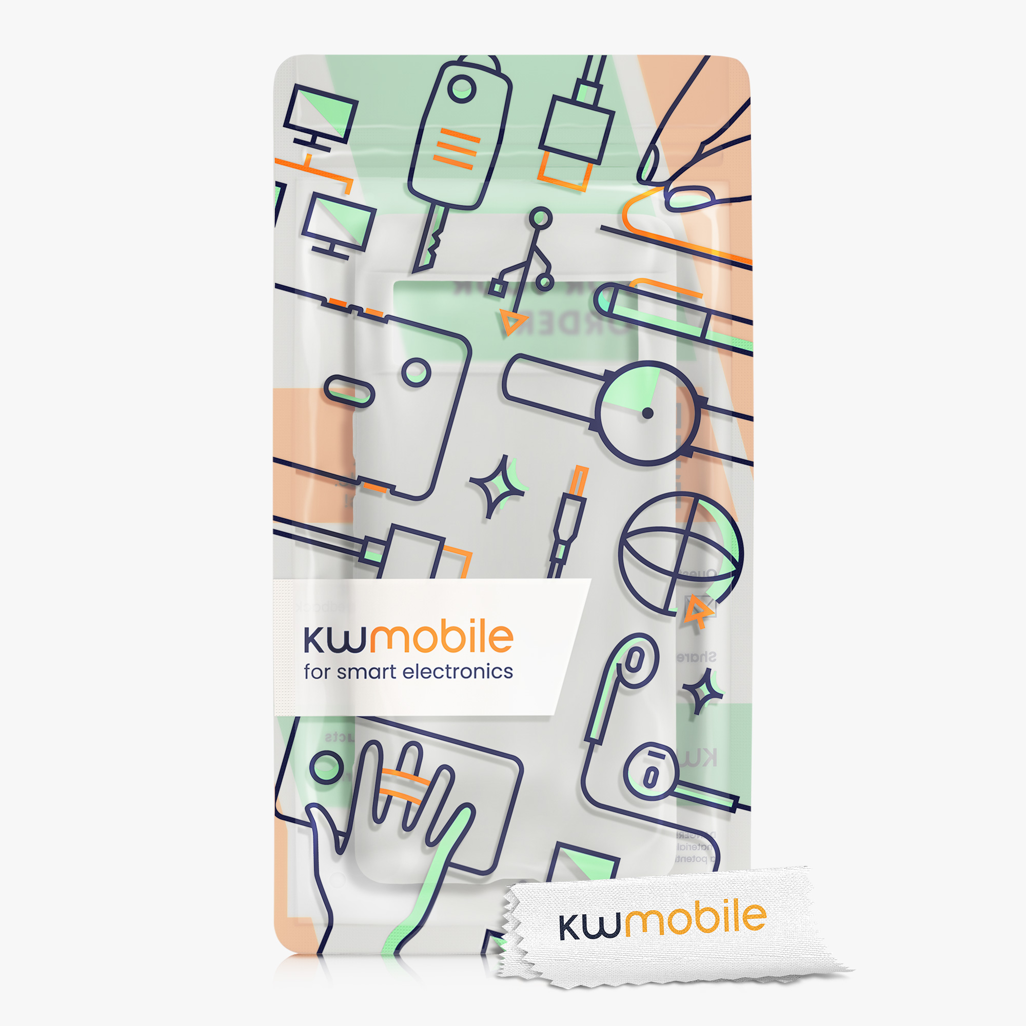 Silikonový kryt kwmobile pro Google Pixel 7 - bílá matná
