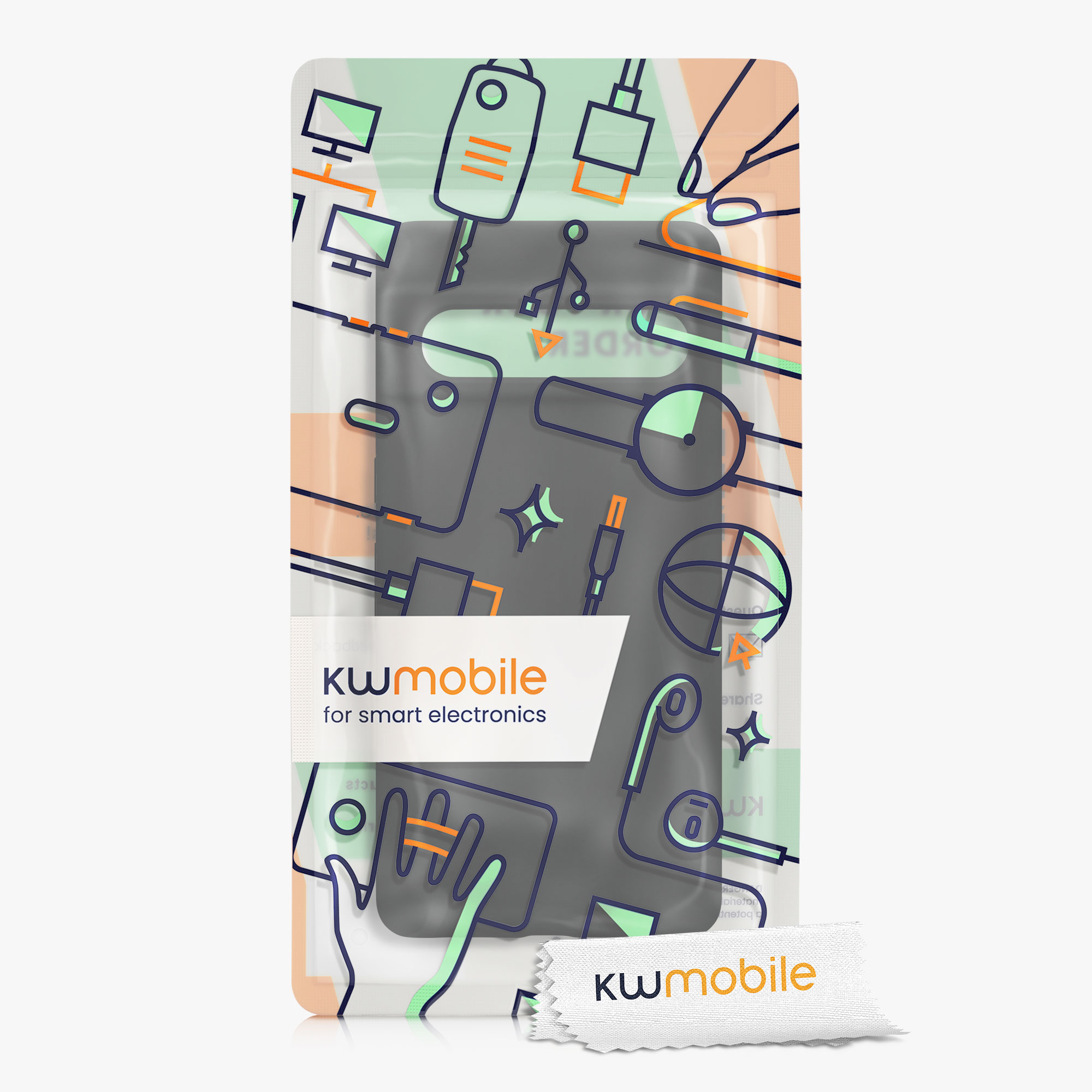 TPU kryt kwmobile Google Pixel 7 Pro - černý