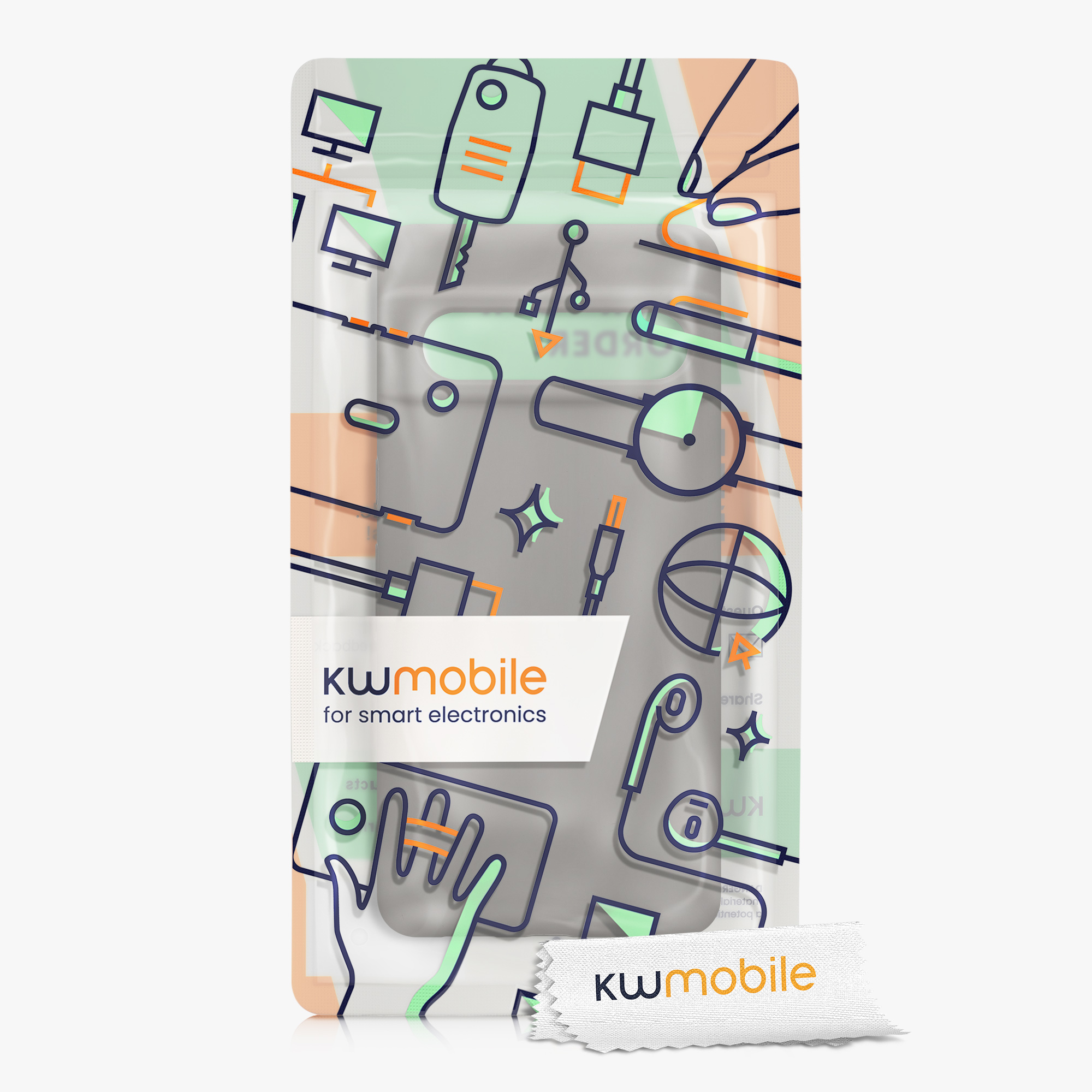 TPU kryt kwmobile Google Pixel 7 Pro - Stone Dust