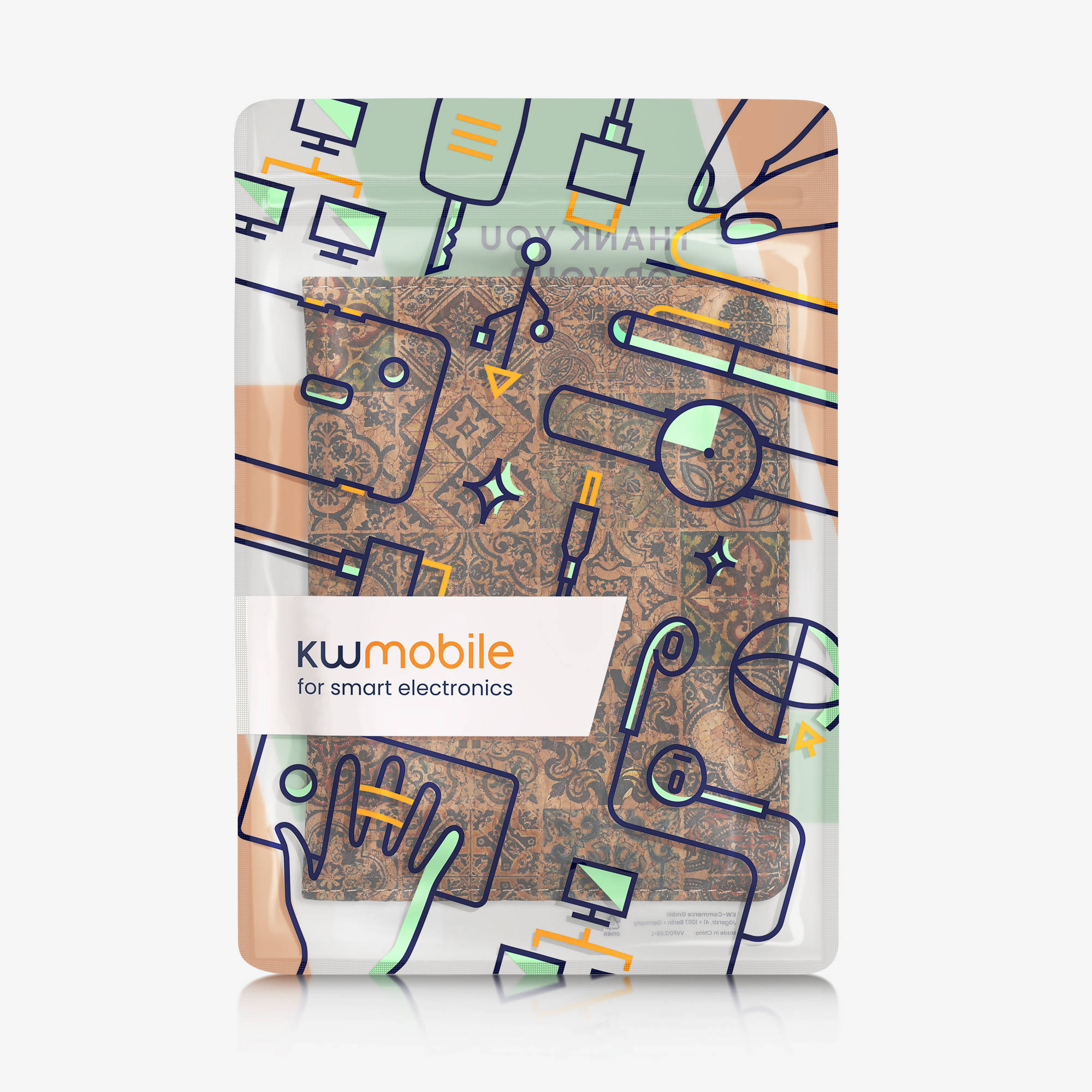kwmobile obal na pas - Maroccan Tiles
