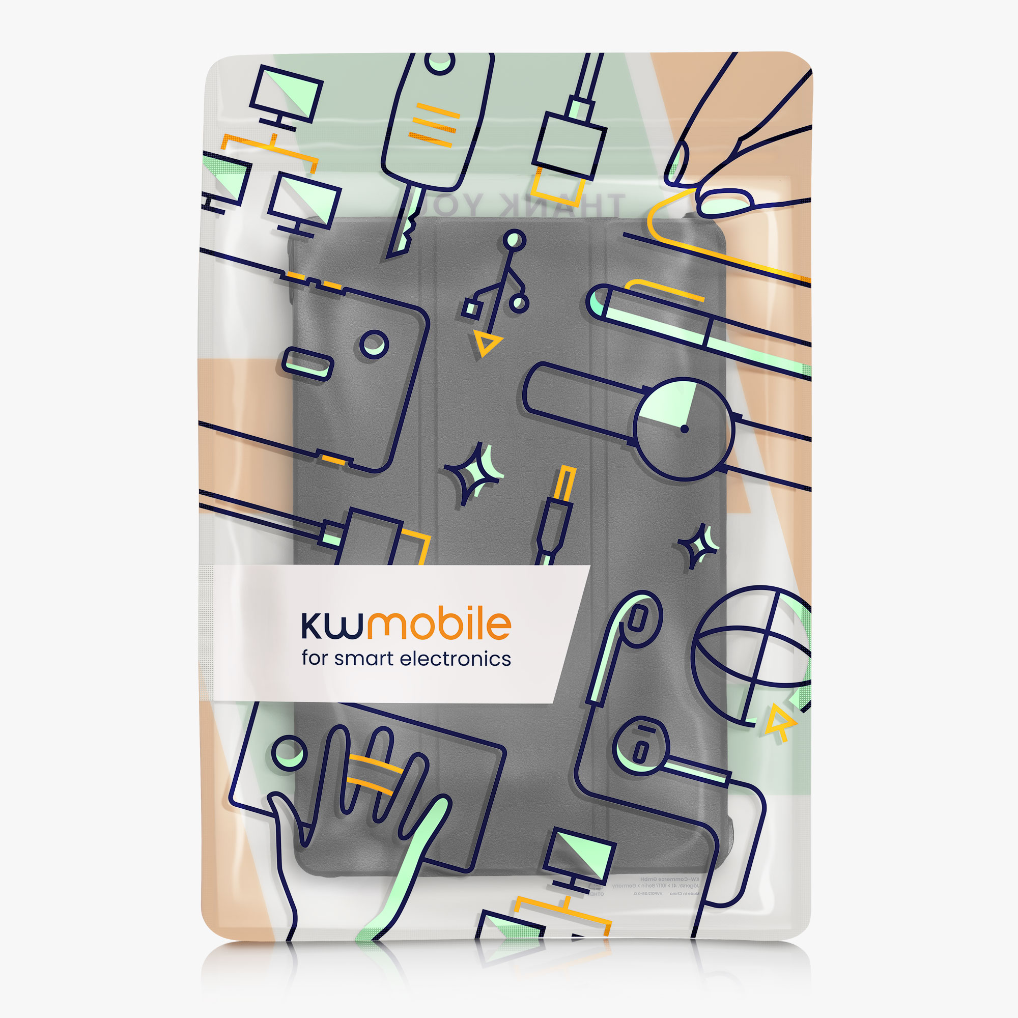 Pouzdro na tablet Xiaomi Pad 6 kwmobile - černá