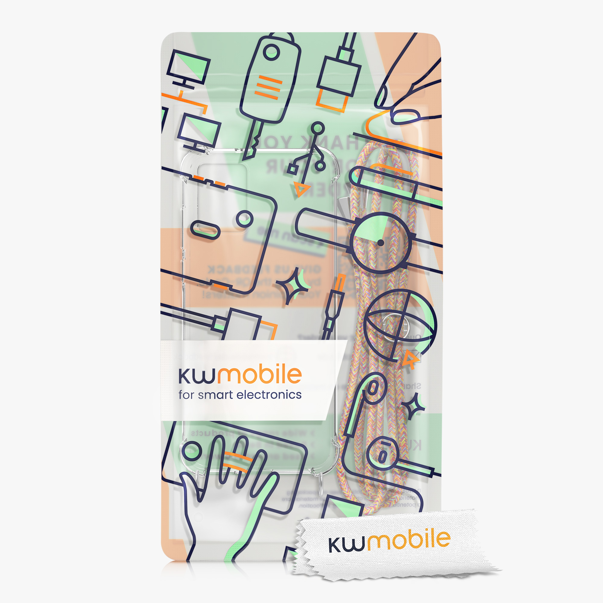 Crossbody kryt na mobil Motorola Edge 30 Neo kwmobile