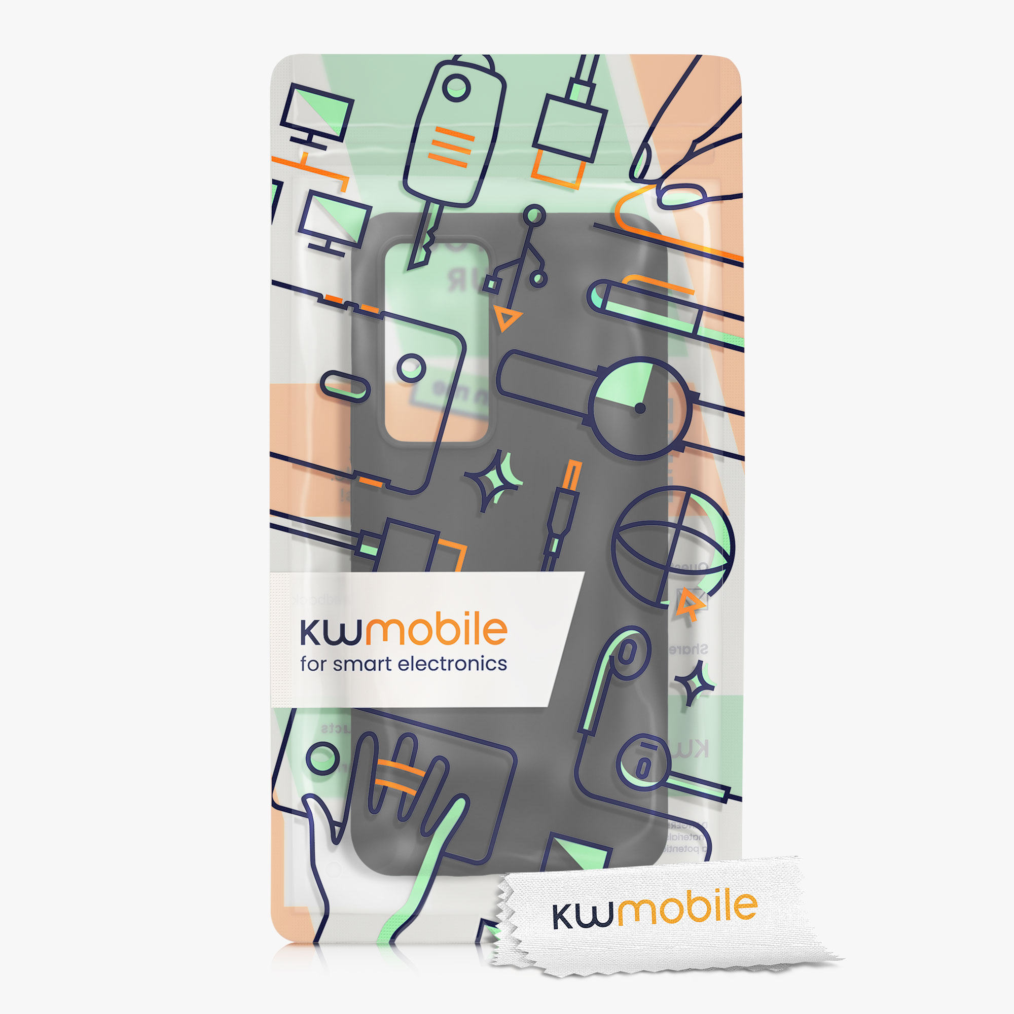 Kryt na mobil Xiaomi 12T / 12T Pro kwmobile černá