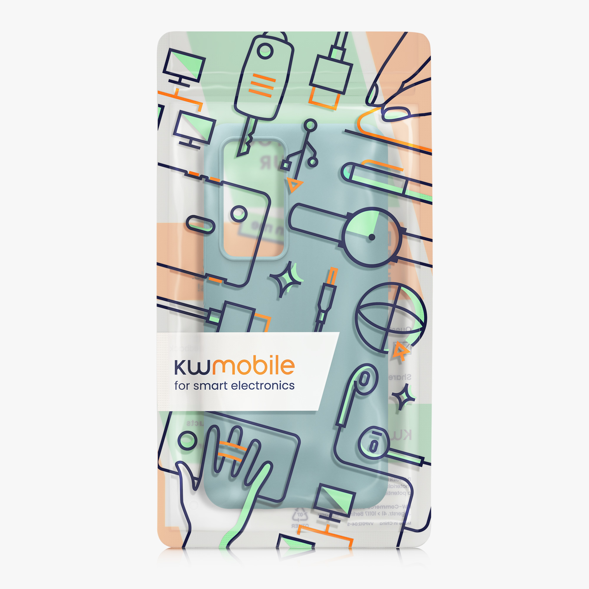 Kryt na mobil Xiaomi 12T / 12T Pro kwmobile temně modrá