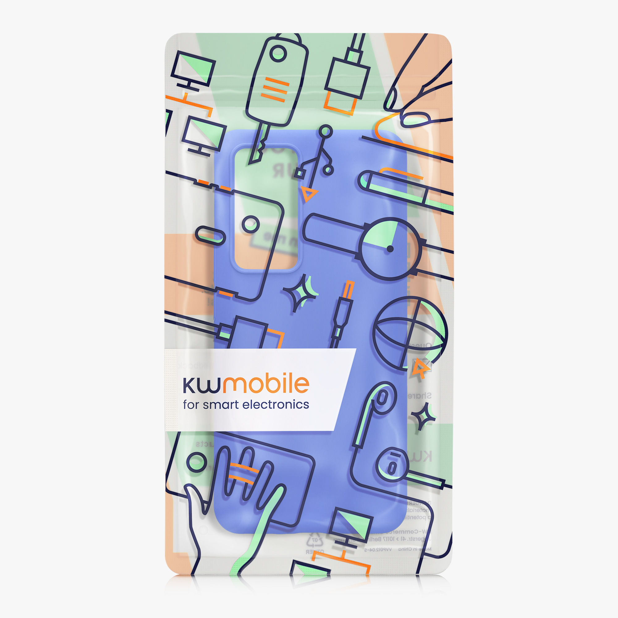 Kryt na mobil Xiaomi 12T / 12T Pro kwmobile baltská modrá