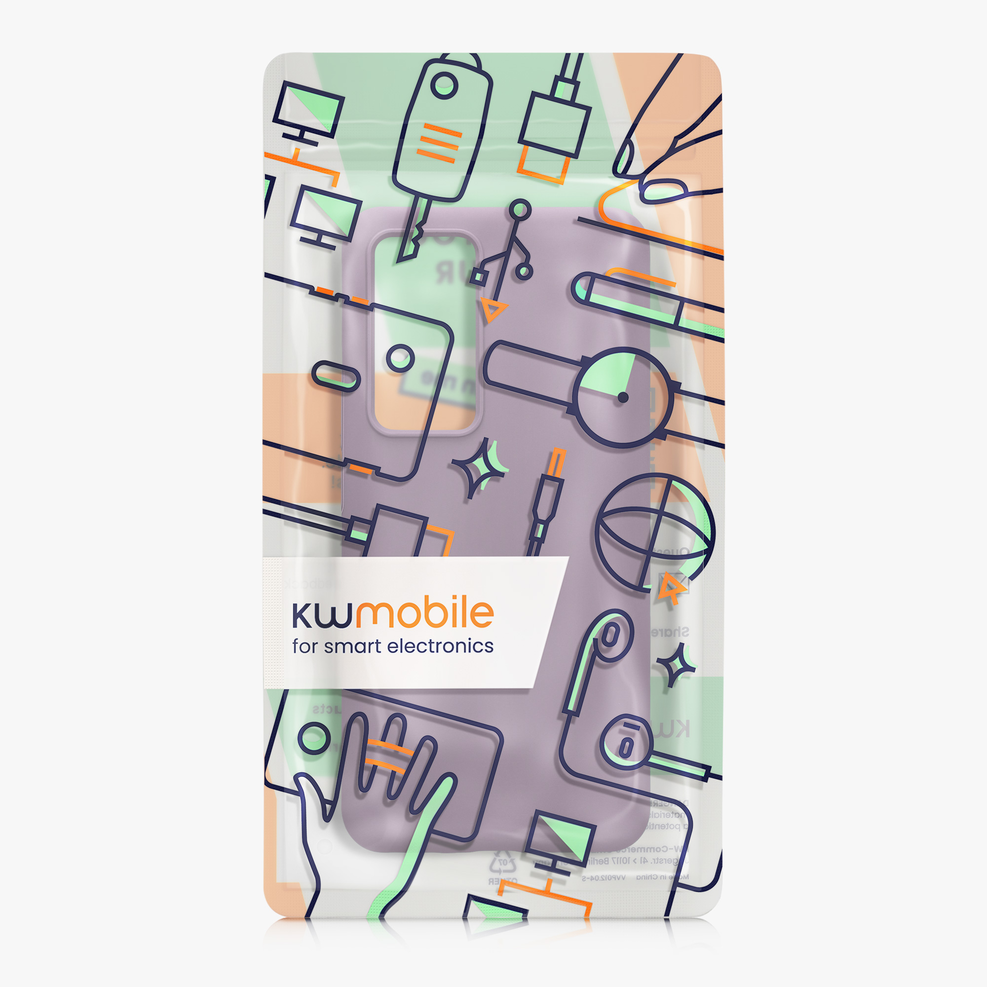 Kryt na mobil Xiaomi 12T / 12T Pro kwmobile světle fialová