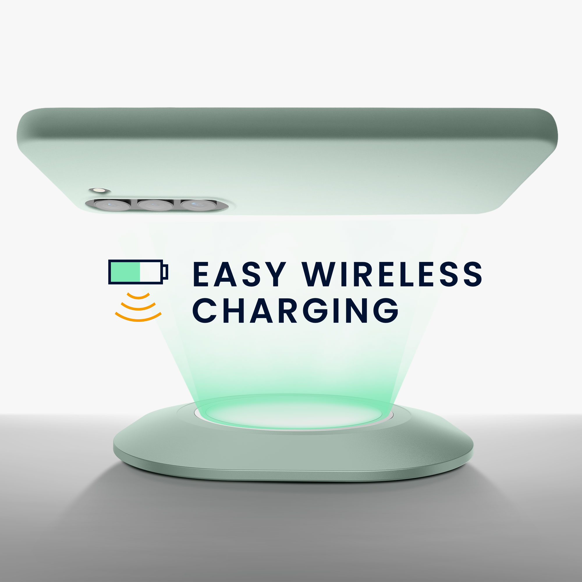 Silikonový kryt na mobil Galaxy S23 kwmobile mátová Cool Mint