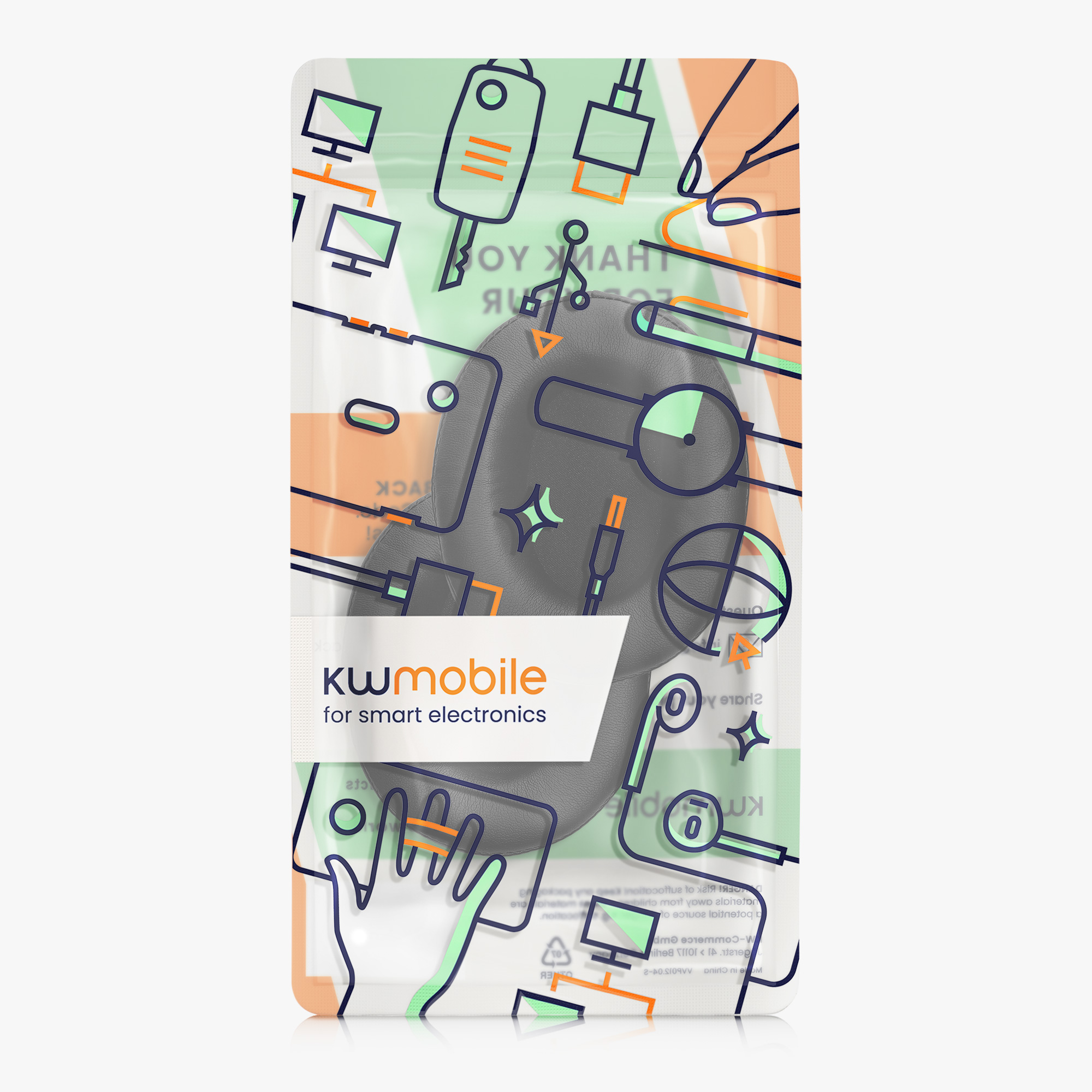 2x Náušníky na sluchátka kwmobile pro Kingston Hyper X Cloud Alpha / Cloud… - černá
