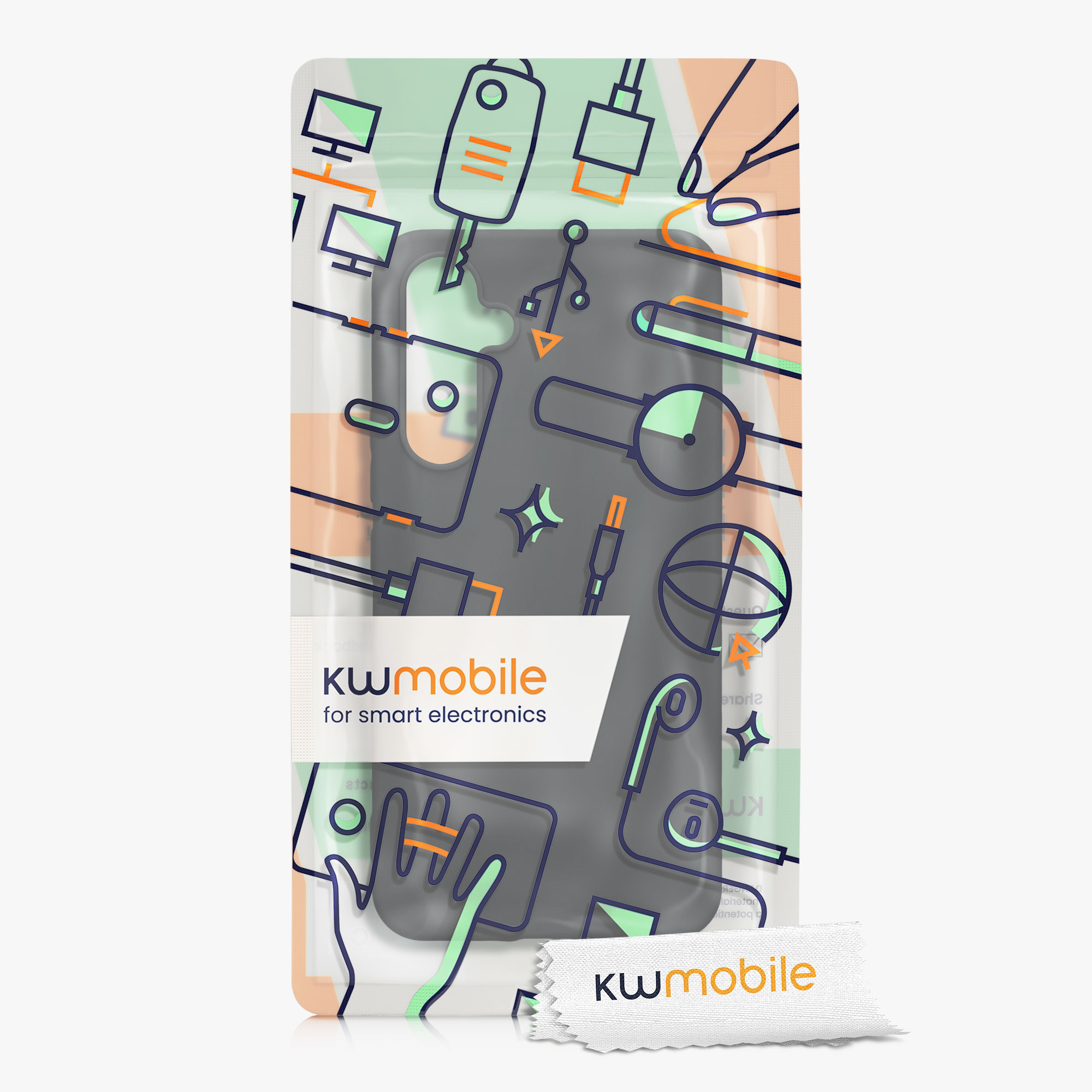 Kryt na mobil Samsung Galaxy A54 5G kwmobile TPU Borůvková