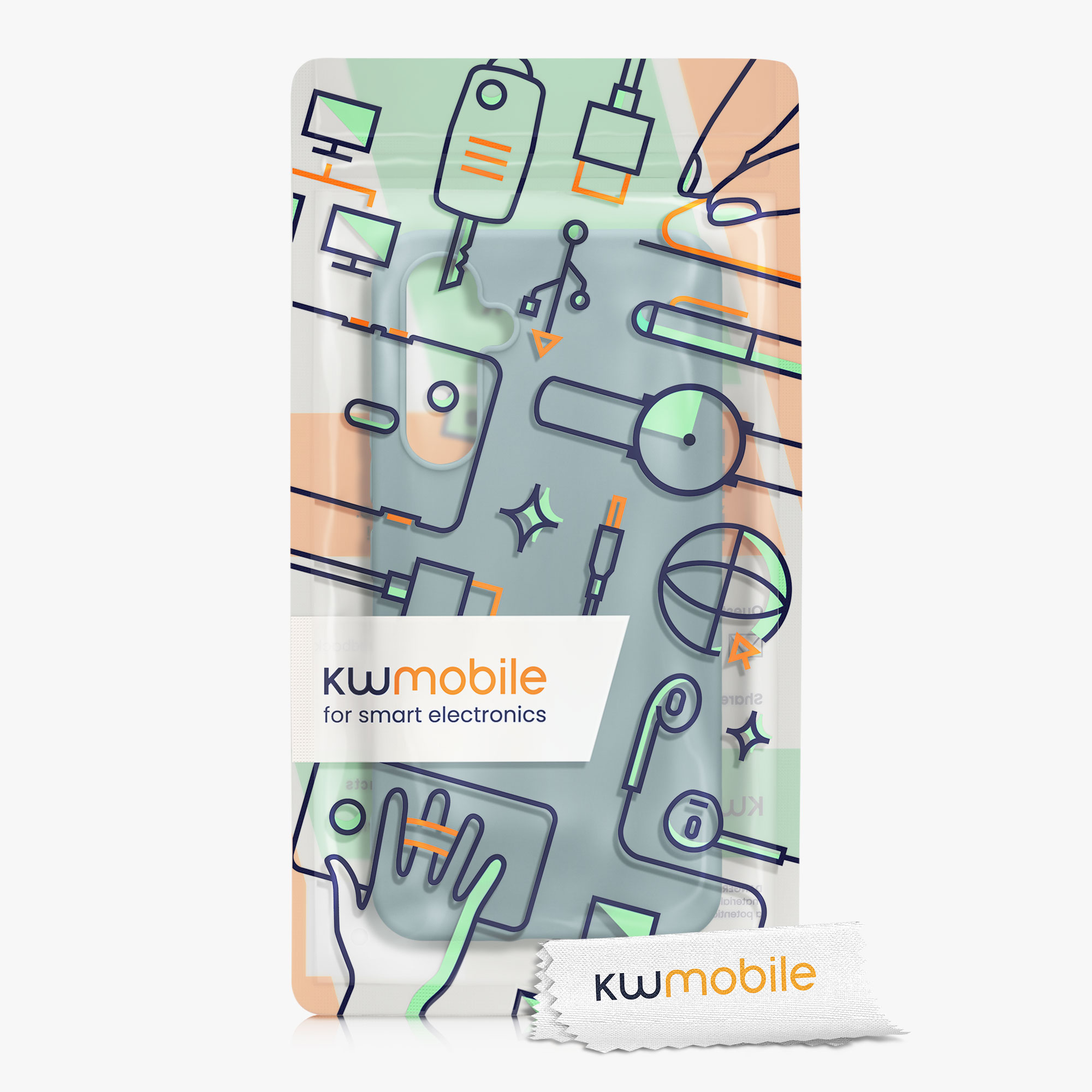 Kryt na mobil Samsung Galaxy A54 5G kwmobile TPU Antický kámen