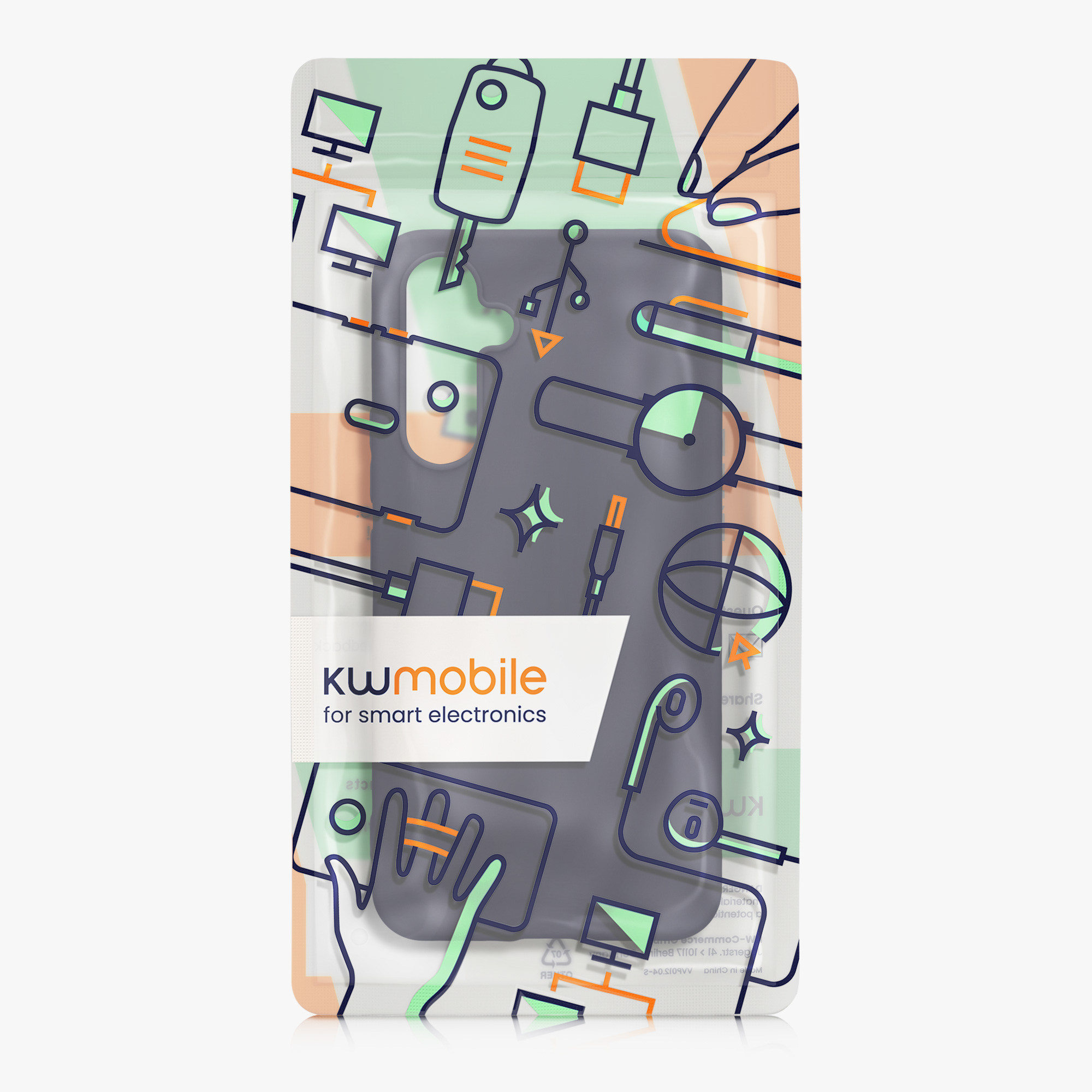 Kryt na mobil Samsung Galaxy A54 5G kwmobile TPU Hluboký oceán