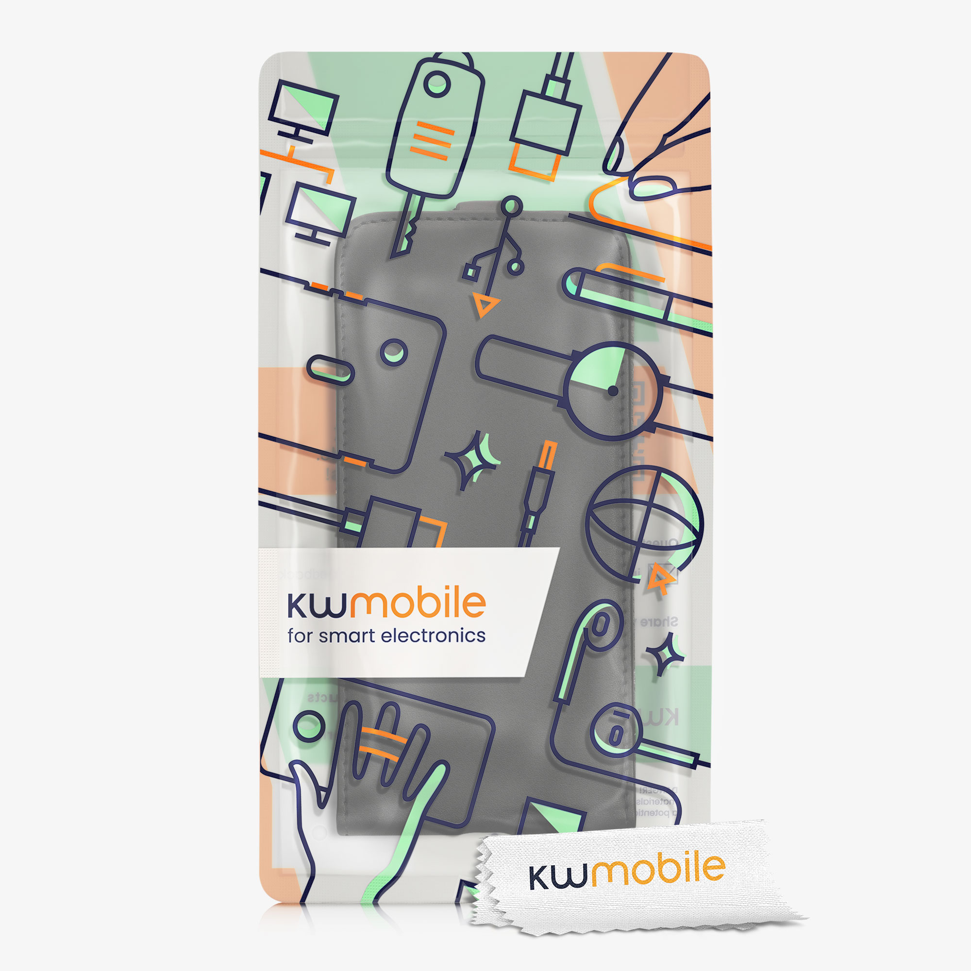 Flip pouzdro na mobil Samsung Galaxy A34 5G - kwmobile Vertical černé