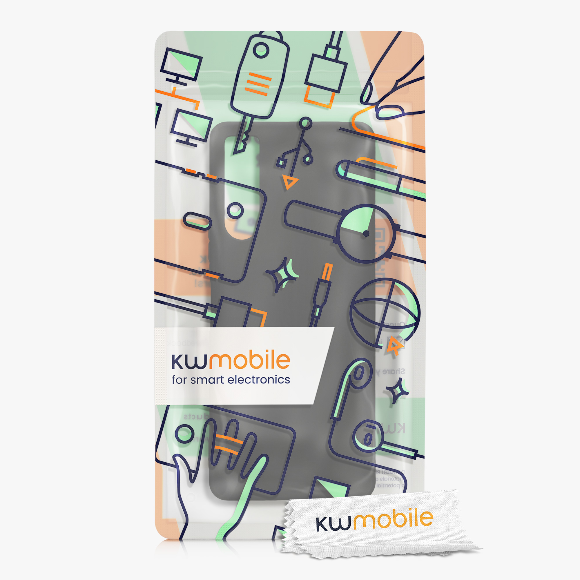 Kryt na mobil kwmobile - Sony Xperia 10 V - černá