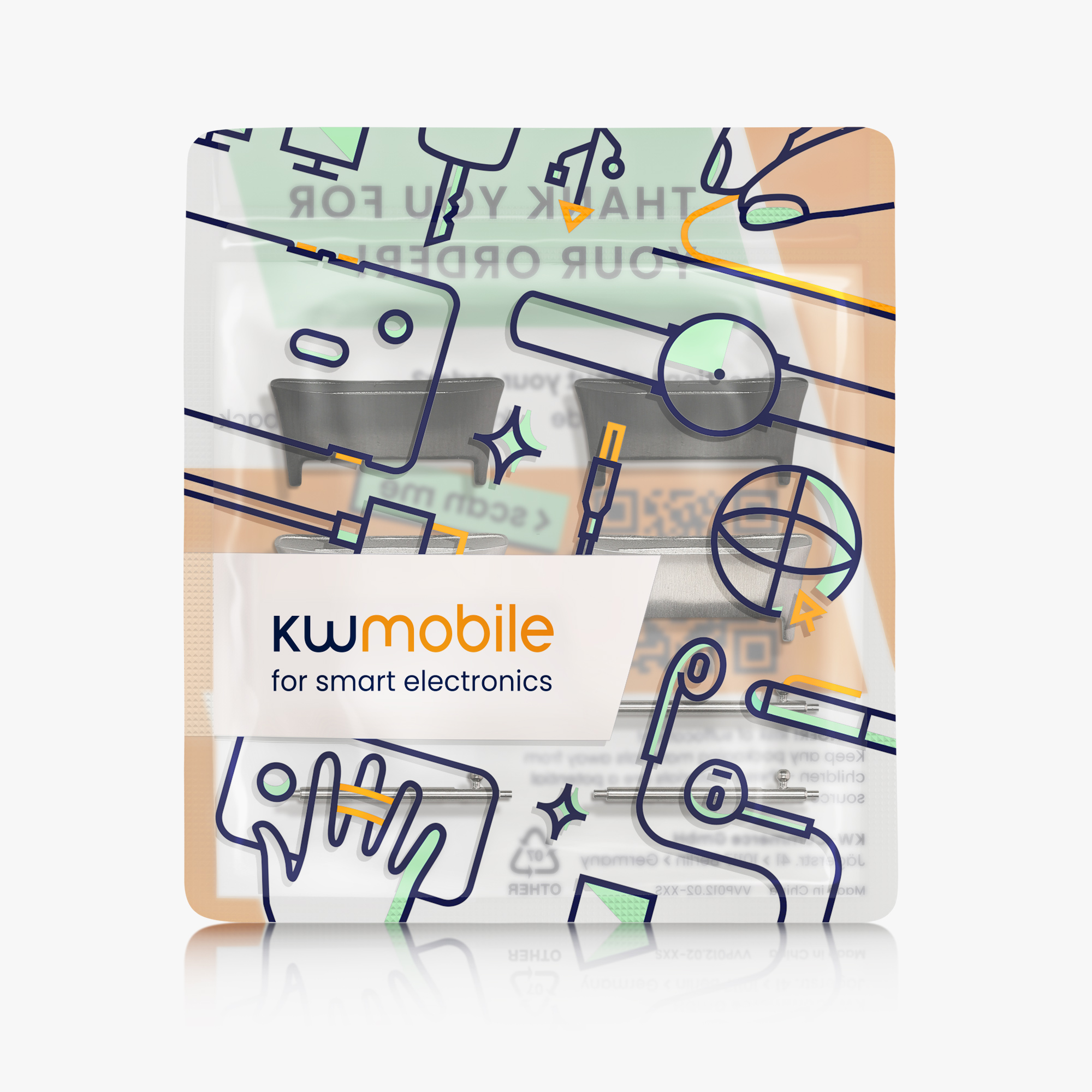 kwmobile adaptér pro řemínek Redmi Watch 3