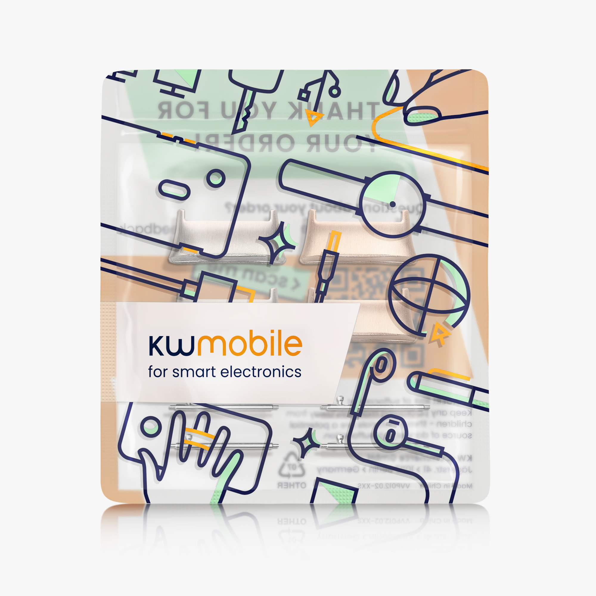 kwmobile adaptér pro řemínek Redmi Watch 3