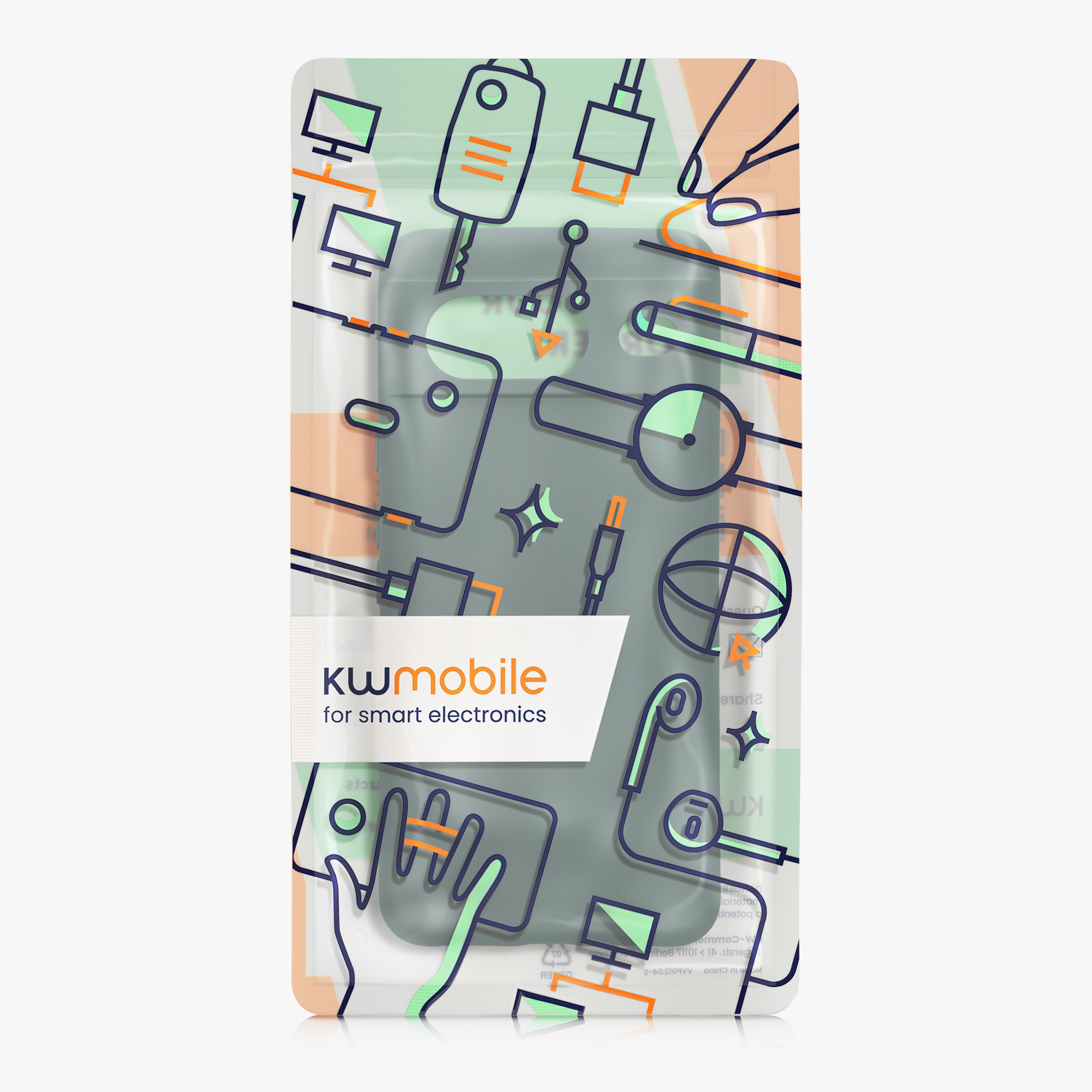 TPU kryt kwmobile Google Pixel 8 - Forest Green