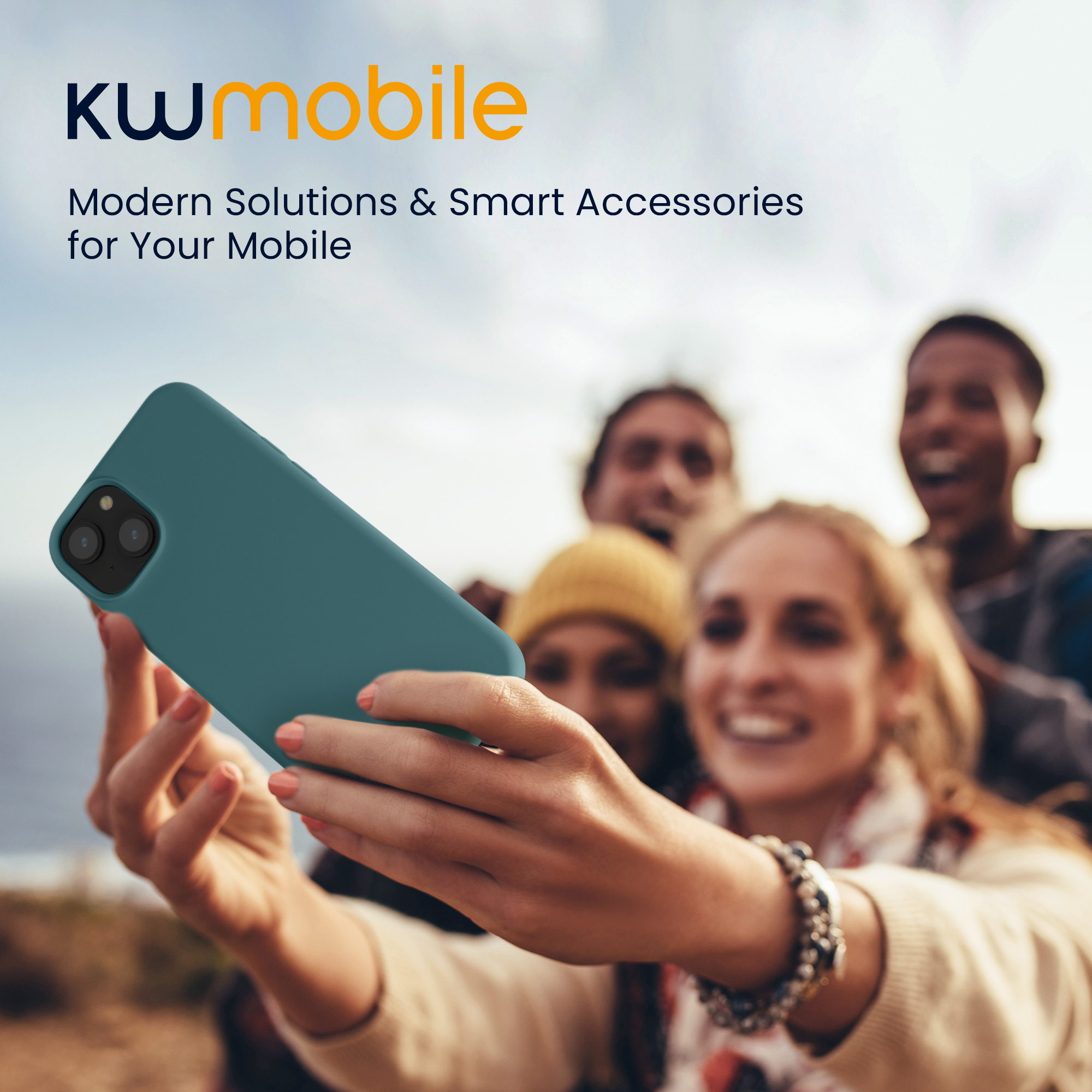 Kryt kwmobile TPU silikonový iPhone 15 Antique Stone