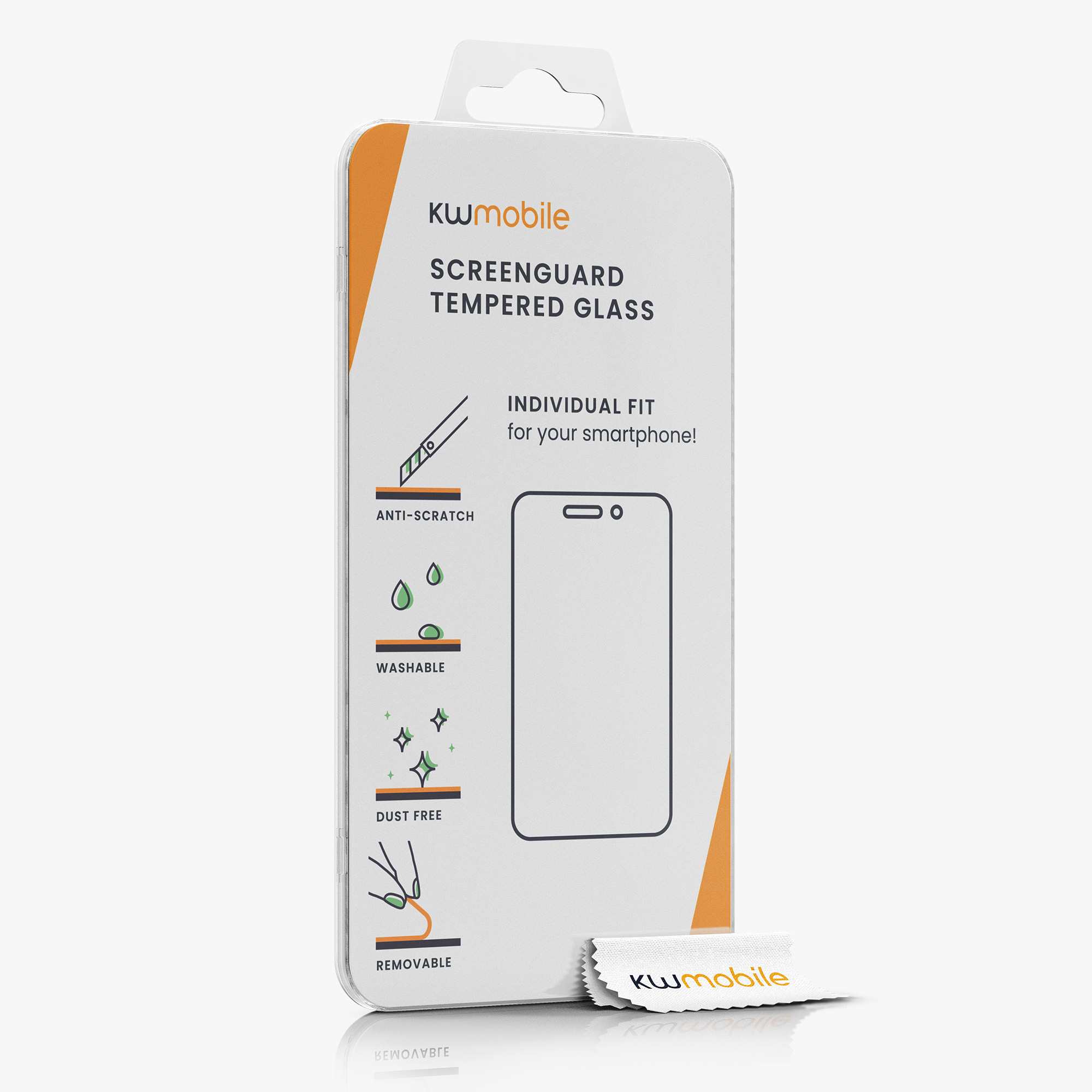 Tvrzené sklo cyklo GPS Garmin Edge Explore kwmobile 2 ks transparentní