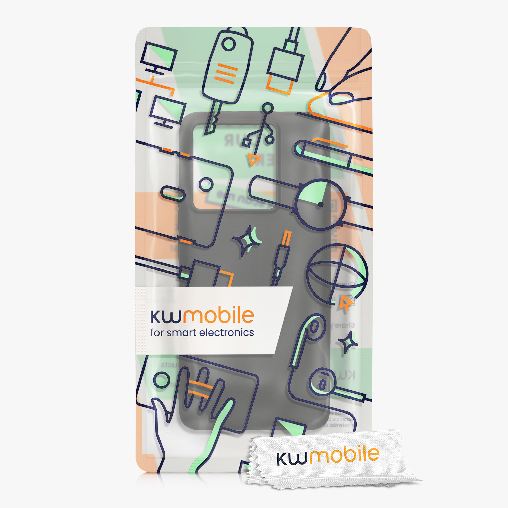 Kryt na mobil Xiaomi 13T / 13T Pro kwmobile matná černá