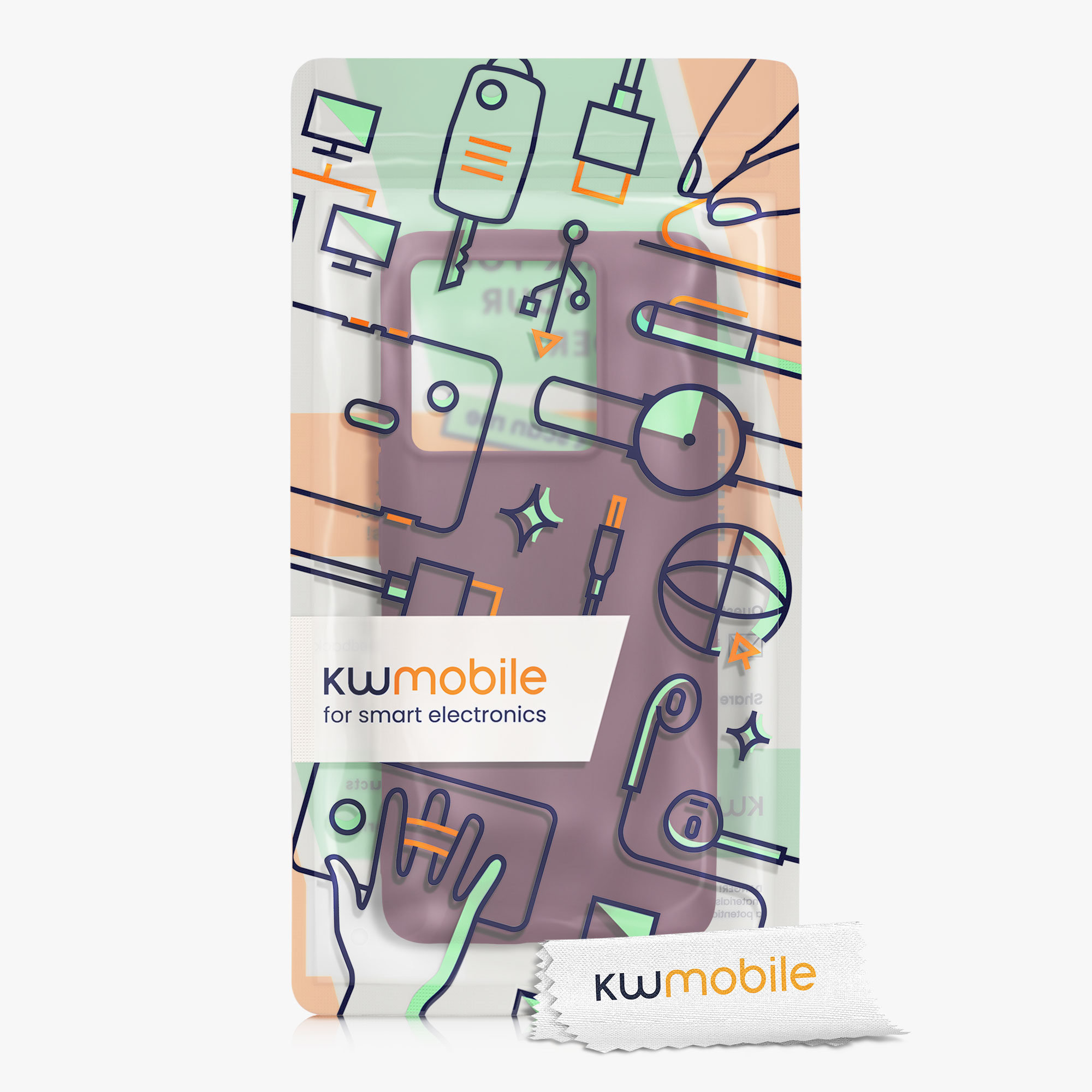 Kryt na mobil Xiaomi 13T / 13T Pro kwmobile vínově fialová