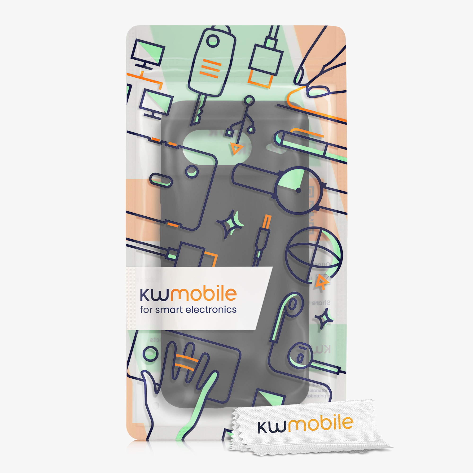 TPU kryt kwmobile Google Pixel 8 - černý
