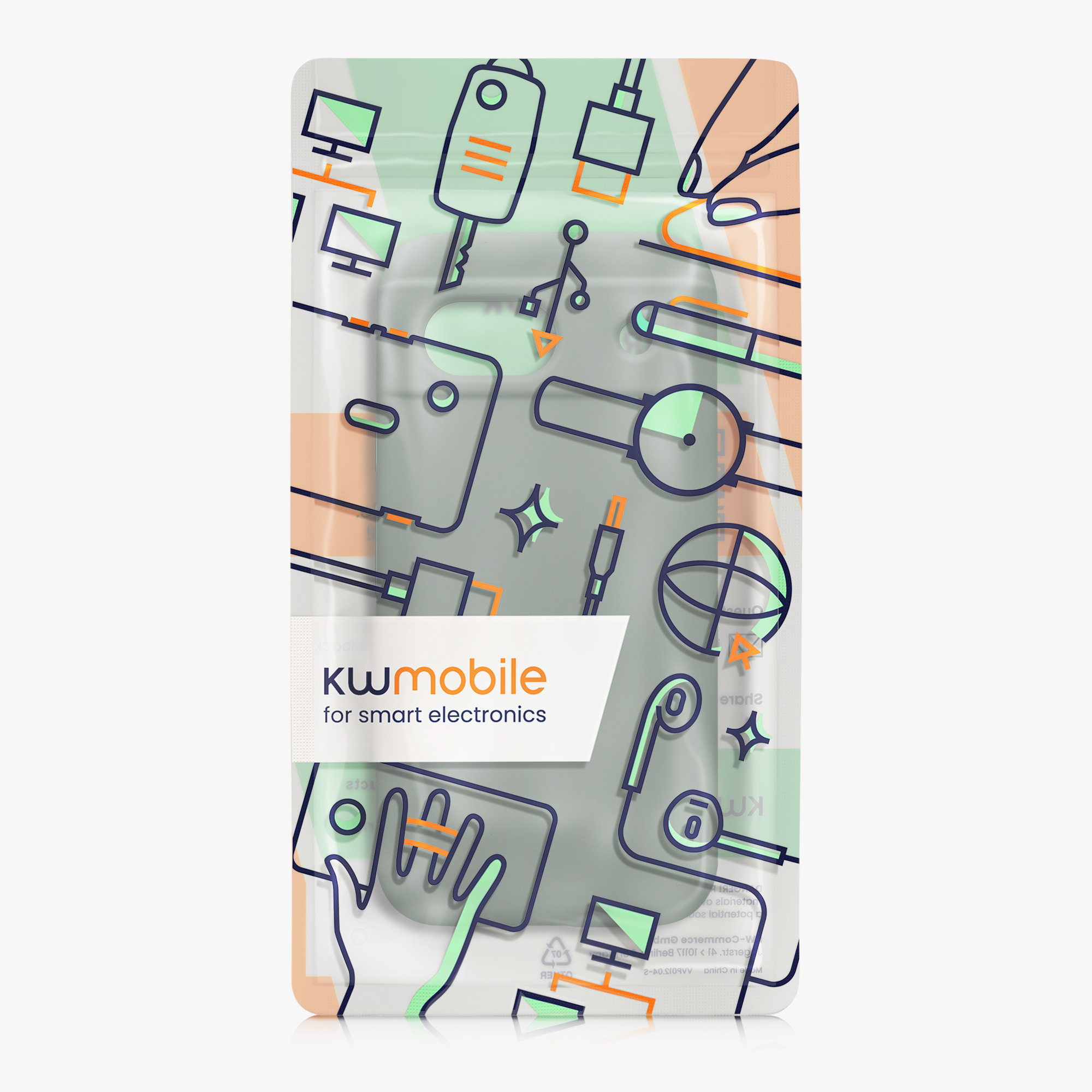 Silikonový kryt kwmobile pro Google Pixel 8a - Rainwashed Green