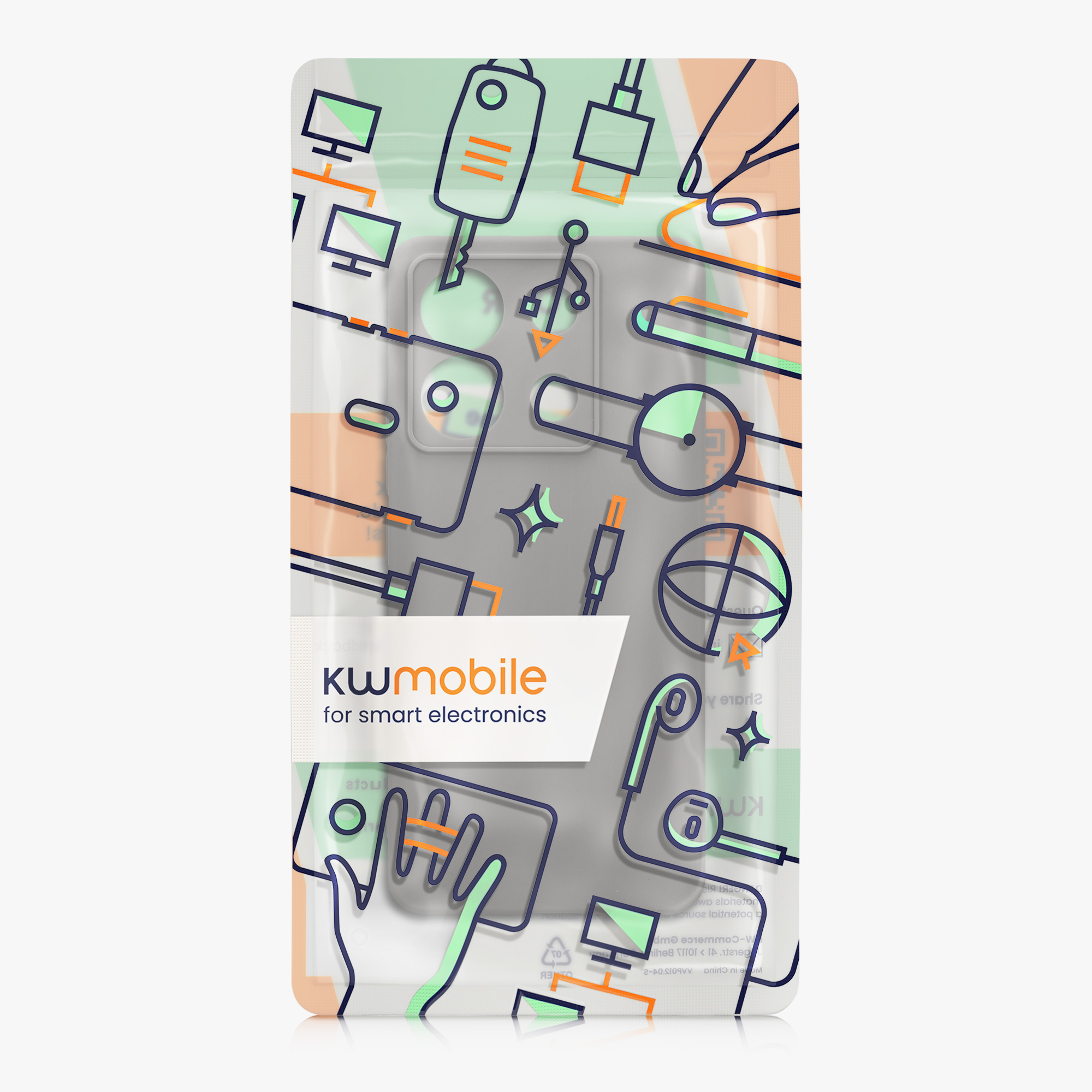 Kryt Xiaomi Redmi Note 13 Pro 5G silikonový TPU červená kwmobile