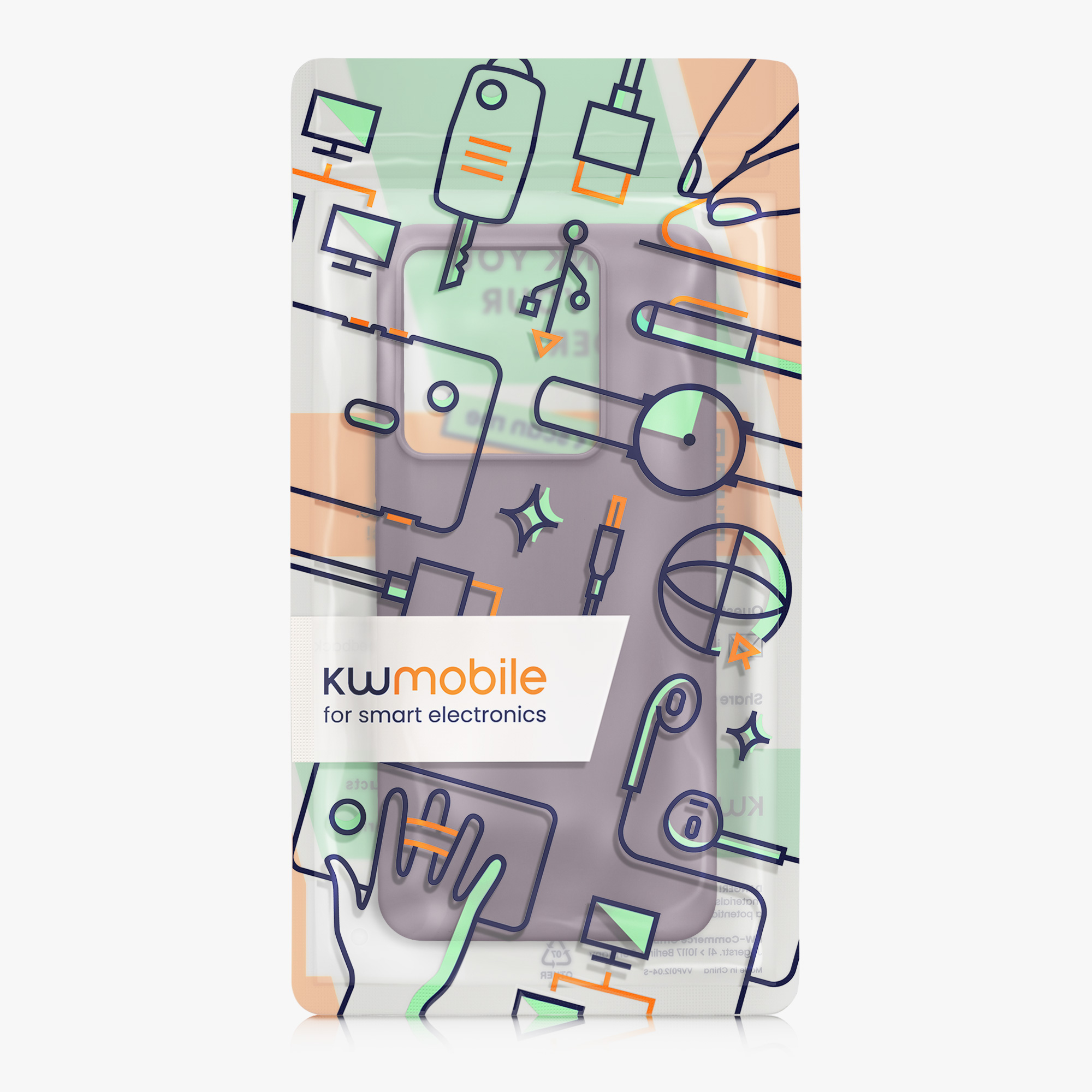 Kryt Xiaomi Redmi Note 13 Pro 5G silikonový TPU červená kwmobile