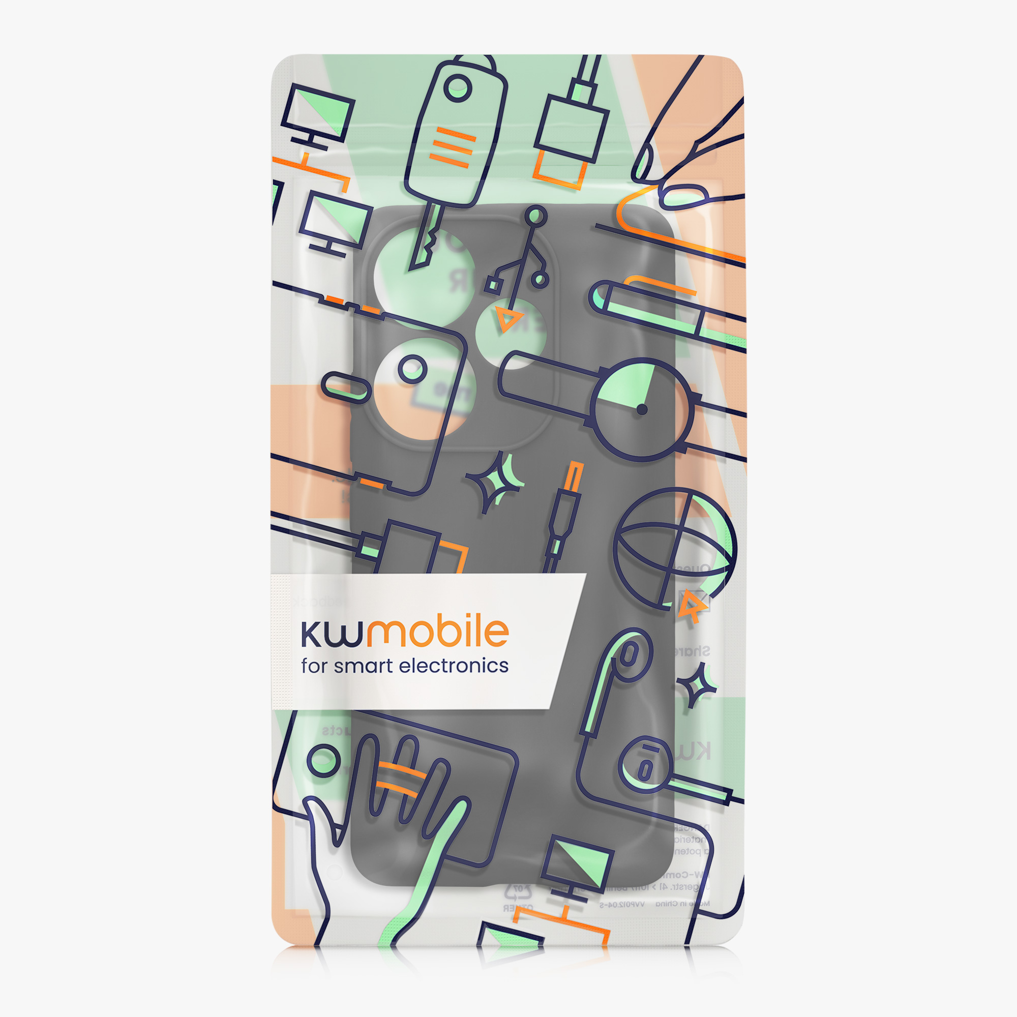 Kryt Xiaomi Poco F6 5G silikonový TPU černá kwmobile
