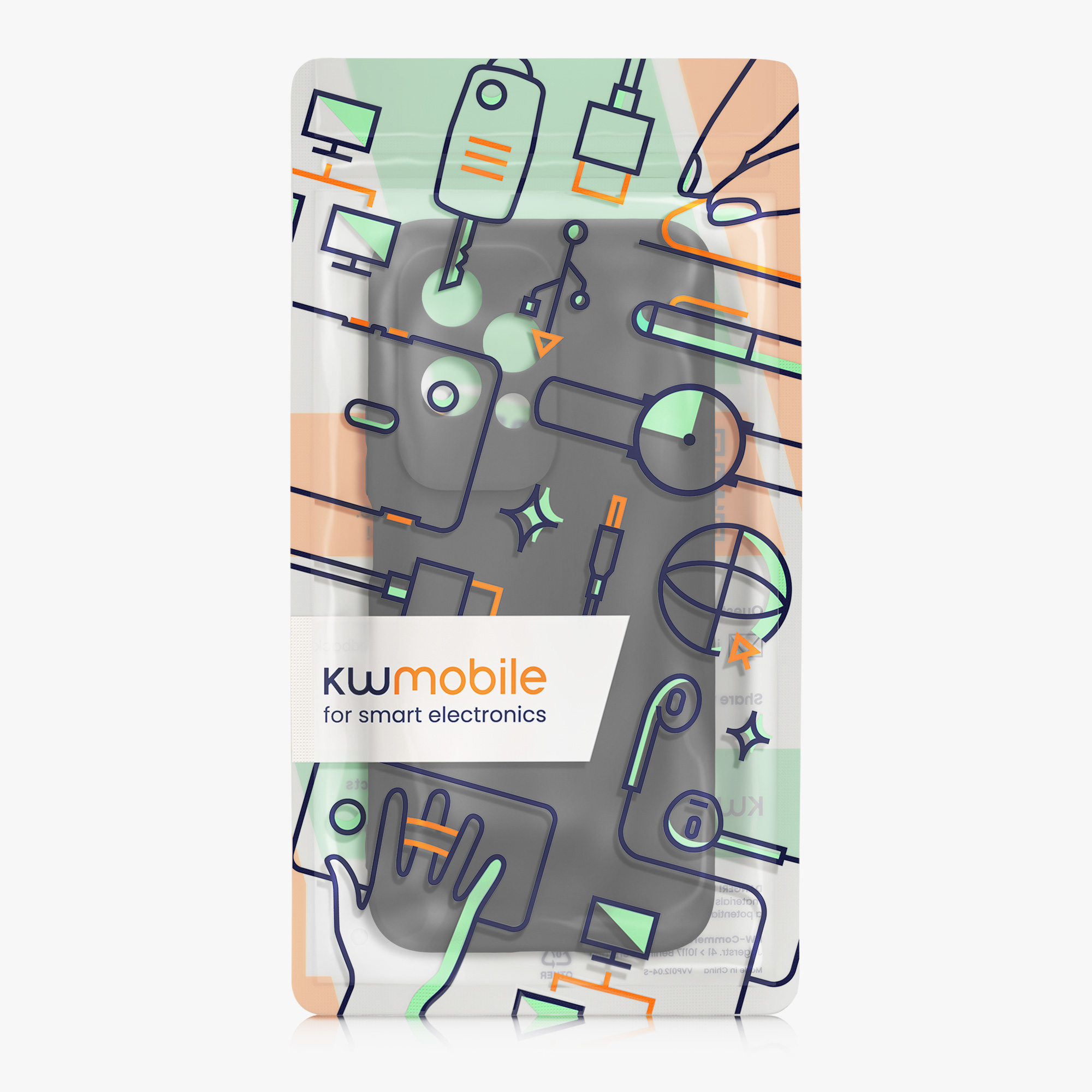 Kryt na mobil HONOR 200 Lite kwmobile matně černý
