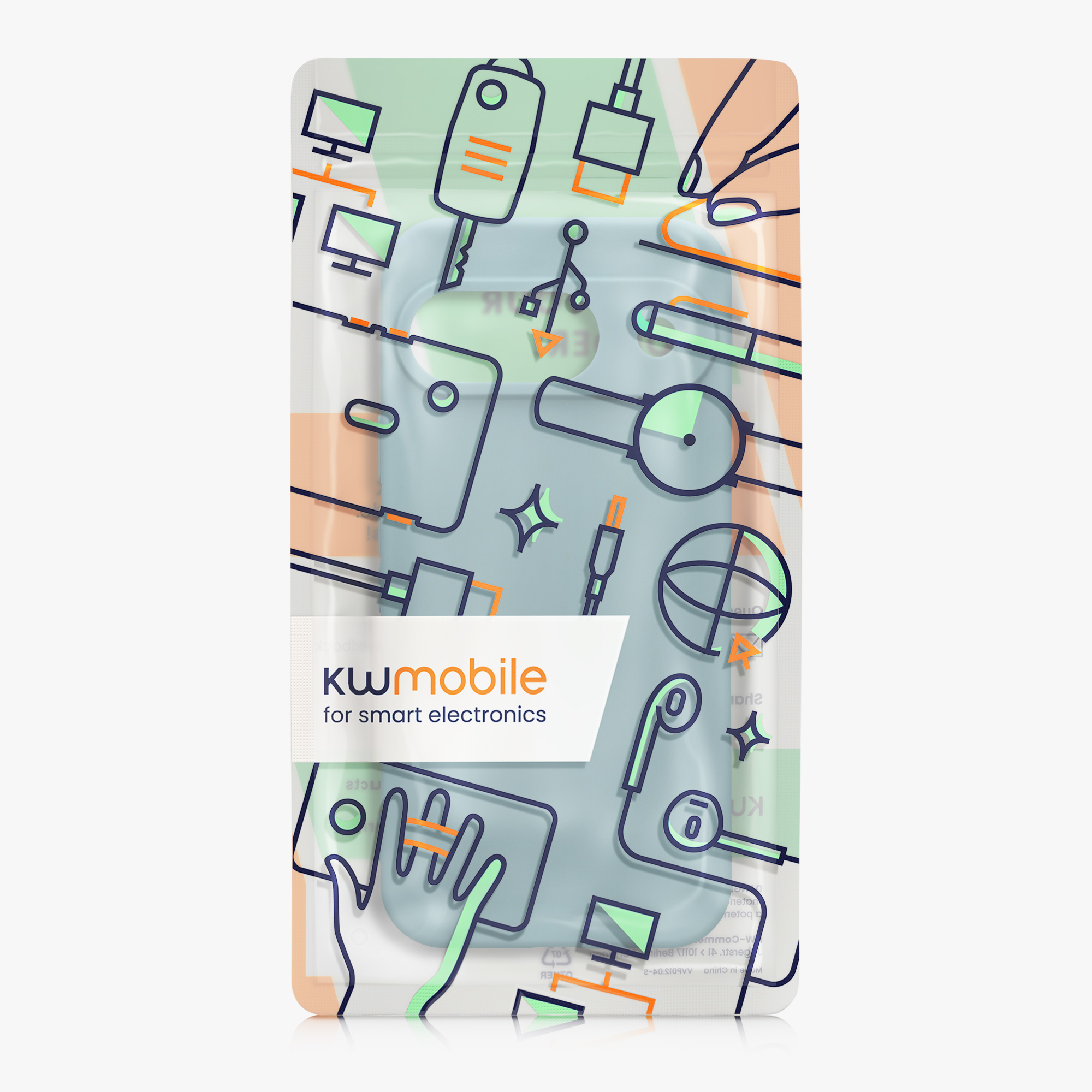 Kryt na mobil kwmobile pro Google Pixel 9 - Antique Stone