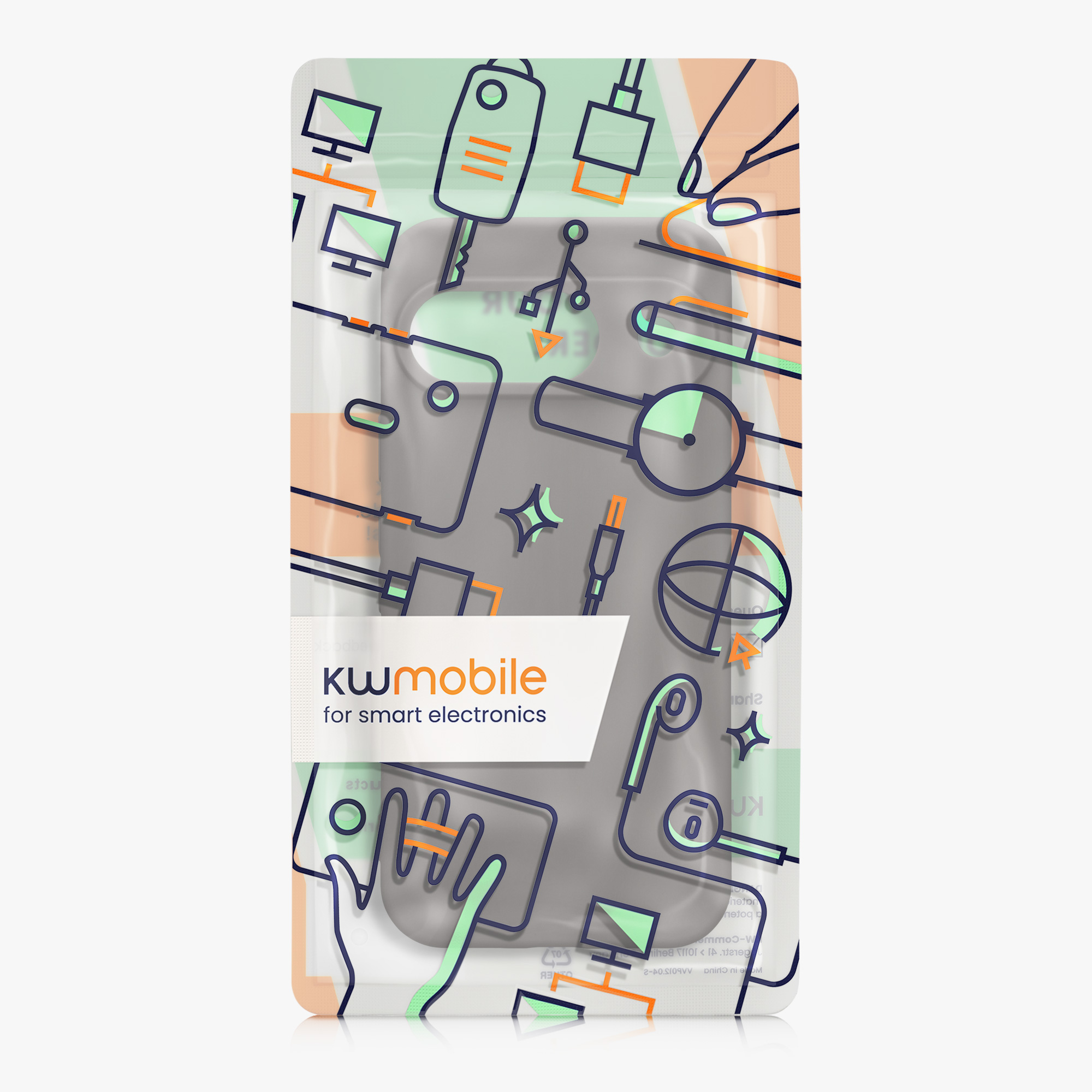 Kryt na mobil kwmobile pro Google Pixel 9 - Stone Dust