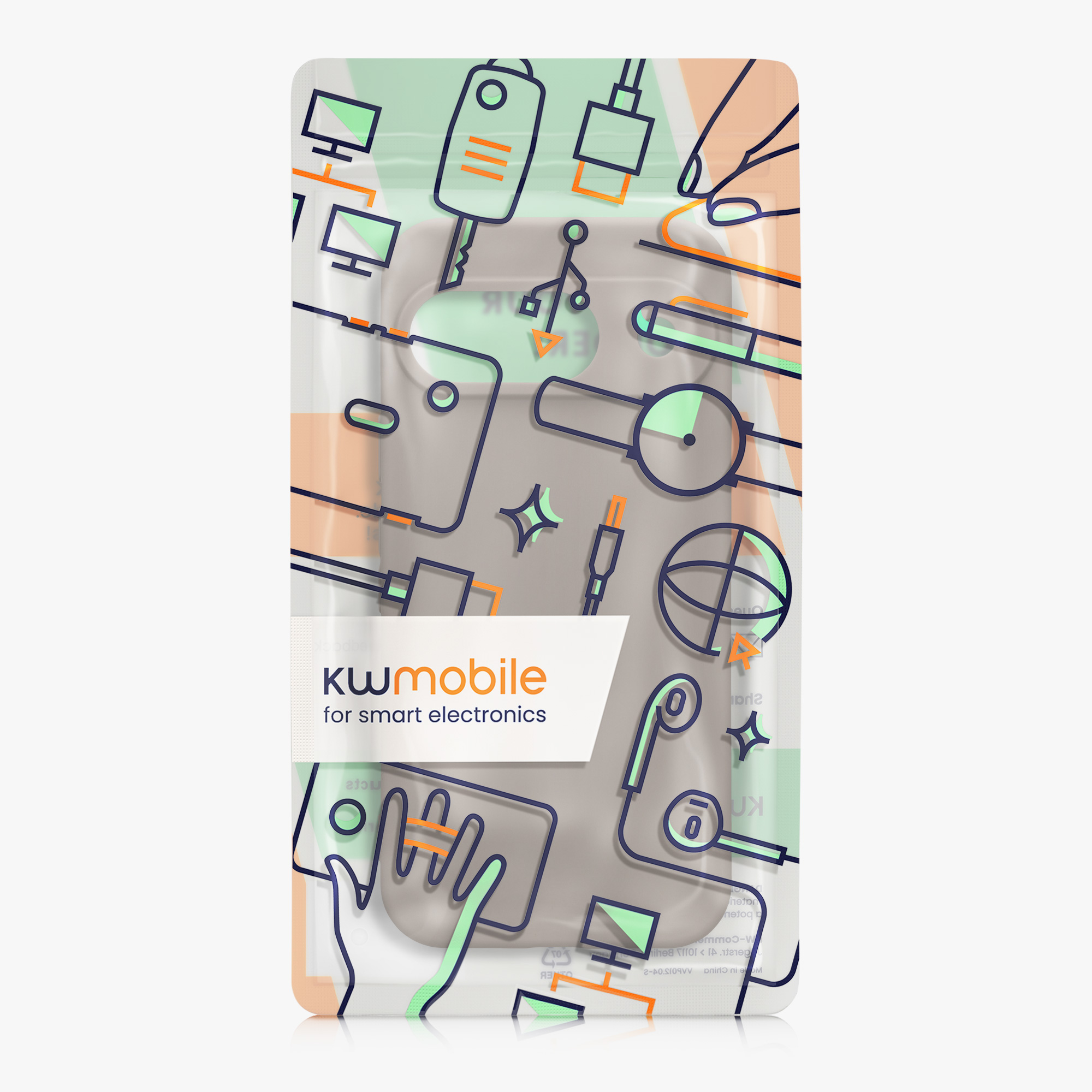 Kryt na mobil kwmobile pro Google Pixel 9 - Taupe