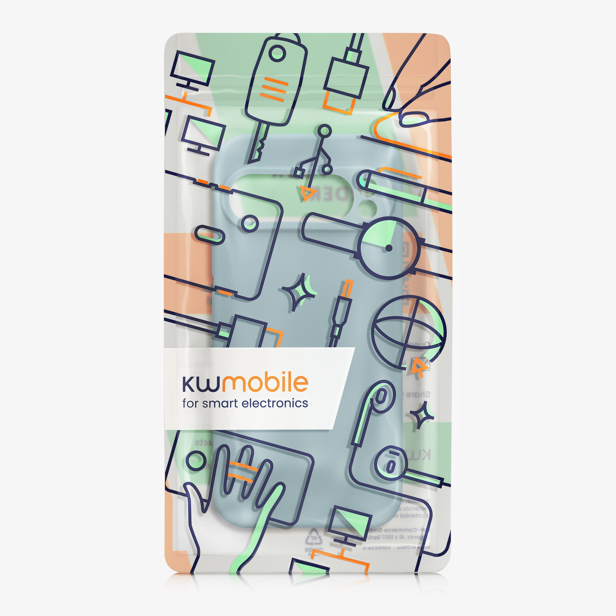 Kryt na mobil kwmobile pro Google Pixel 9 Pro / Google Pixel 9 - Antique Stone