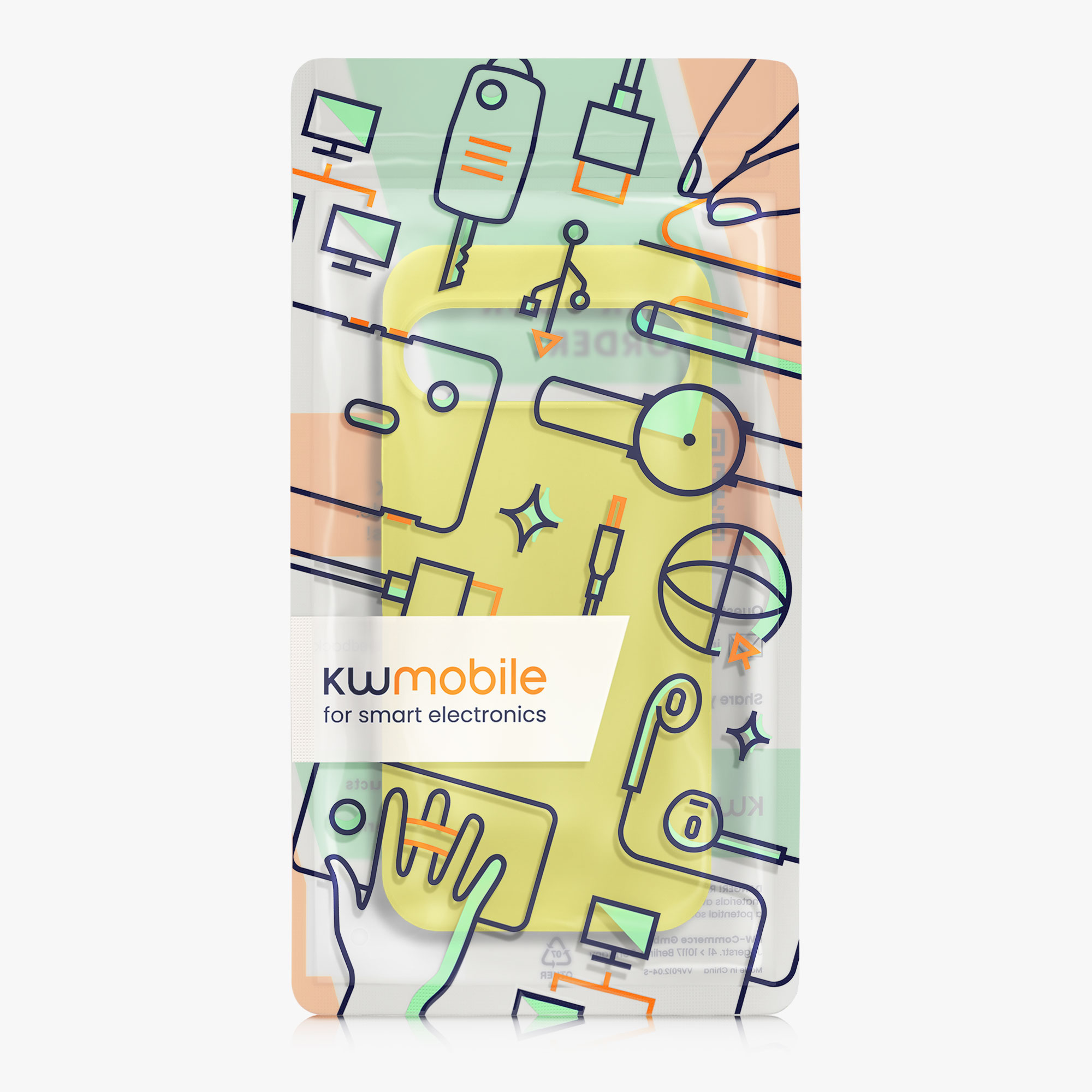 Kryt na mobil kwmobile pro Google Pixel 9 Pro XL / Google Pixel 9 Pro / Google Pixel 9 - citronově žlutá