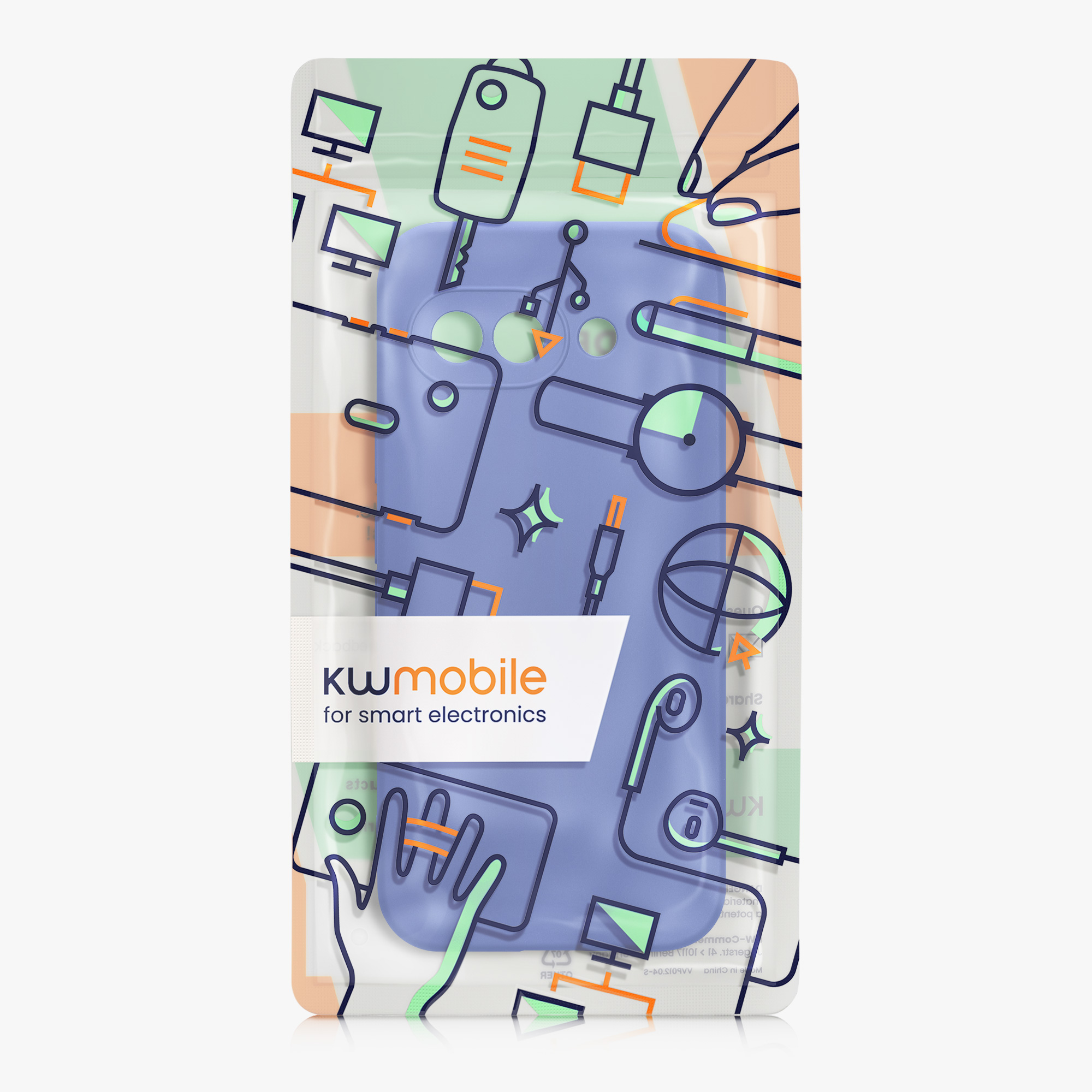 Silikonový kryt kwmobile pro Google Pixel 9a - baltská modrá