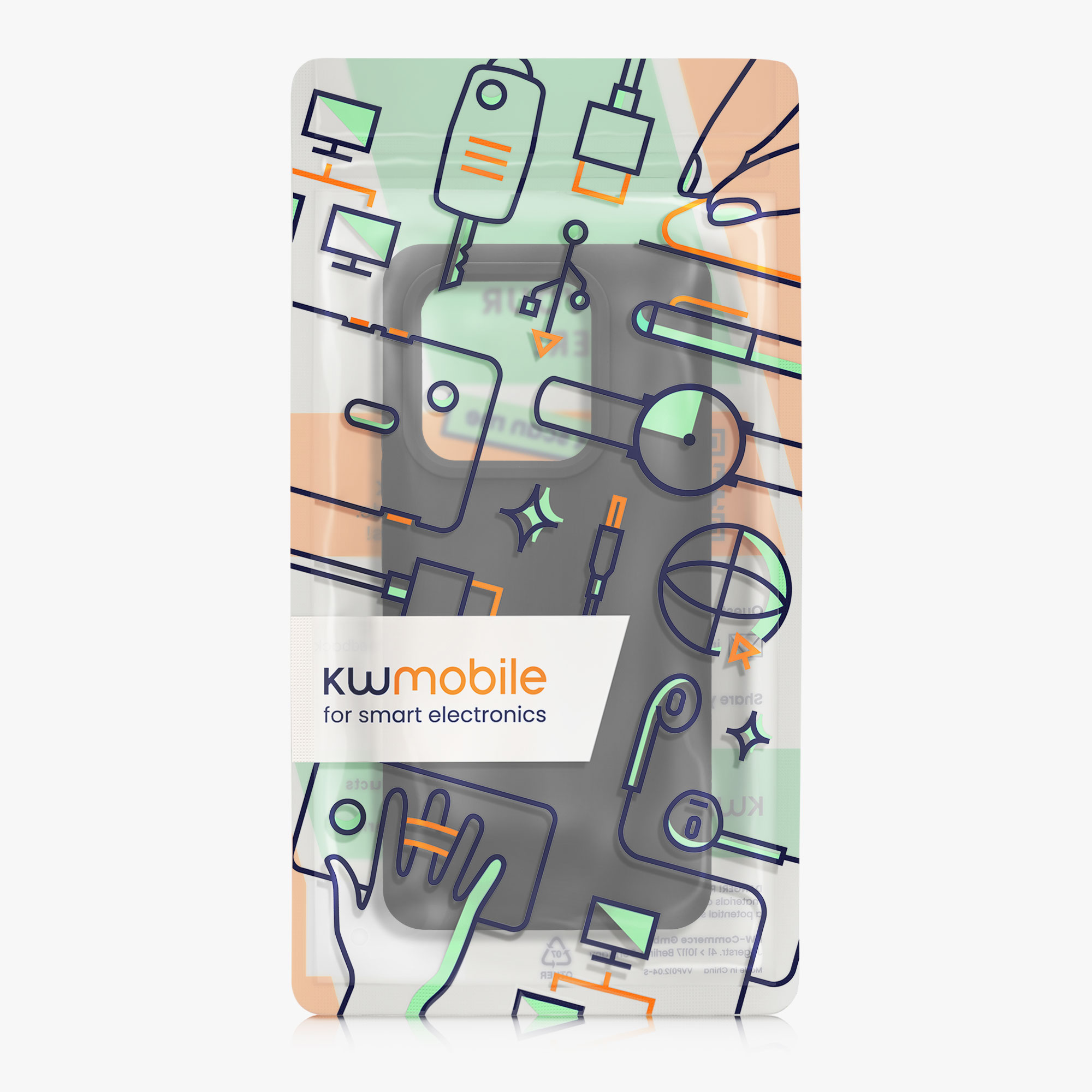 Kryt Xiaomi Redmi Note 14 5G (Not for 4G) silikonový TPU černá kwmobile
