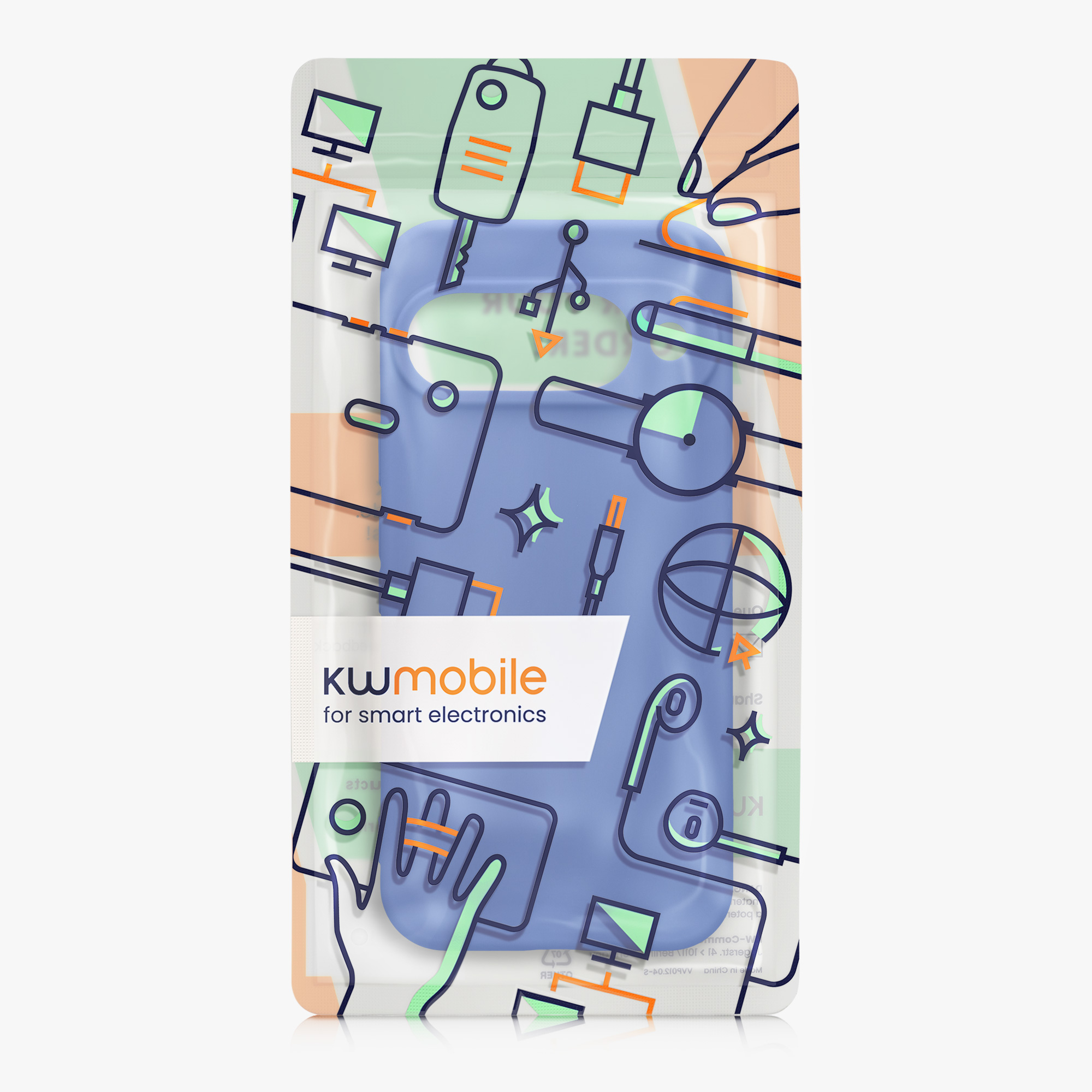 Kryt na mobil Google Pixel 10 kwmobile - baltská modrá