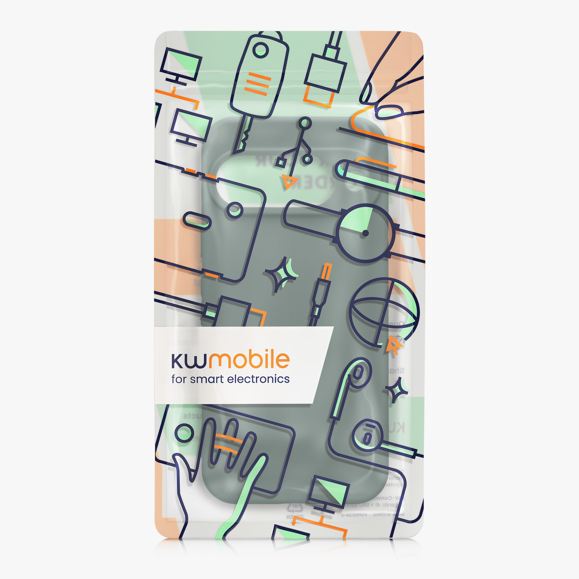 Kryt na mobil Google Pixel 10 kwmobile - mechově zelená
