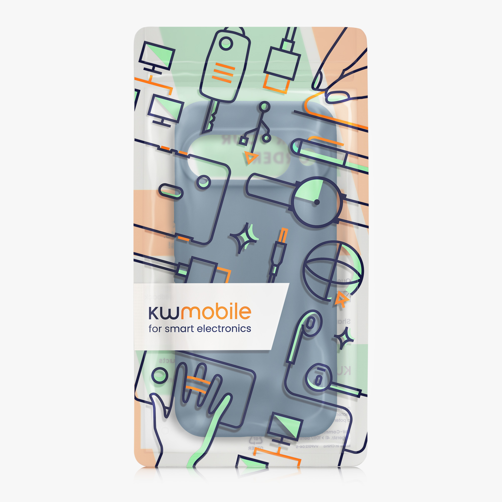 Kryt na mobil Google Pixel 10 kwmobile - tmavě modrá
